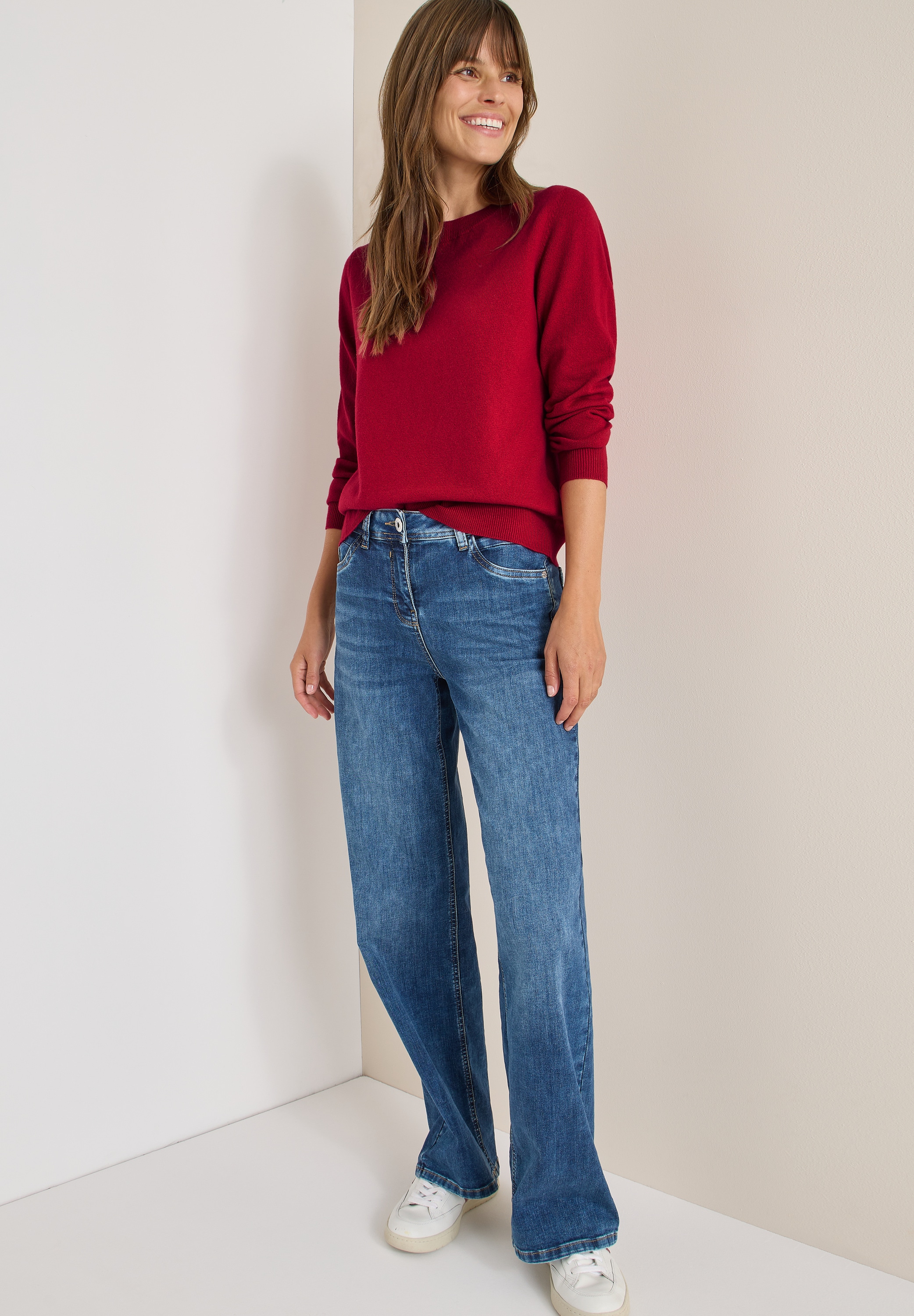 Cecil Strickpullover, Rundhalspullover, Regular Fit