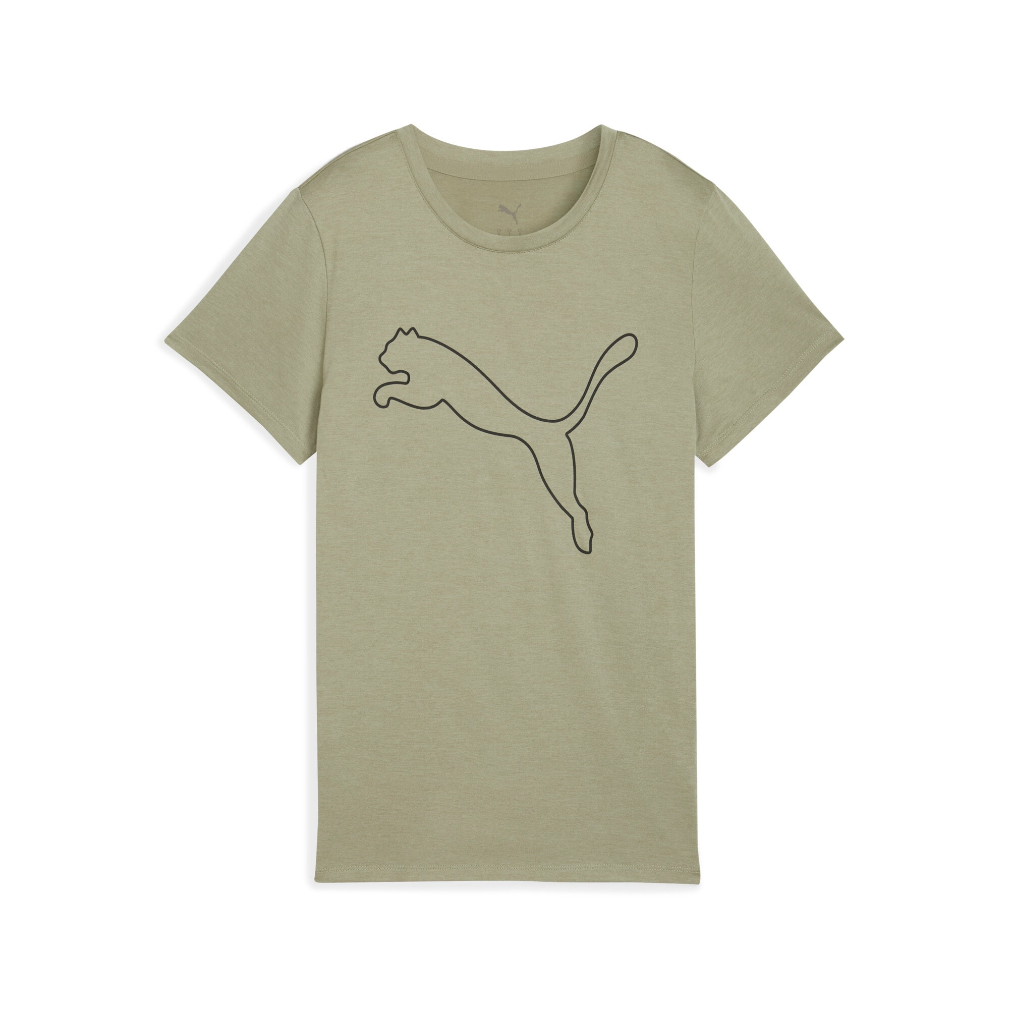 PUMA Trainingsshirt "W TAD ESSENTIAL HEATHER LOGO TEE" günstig online kaufen