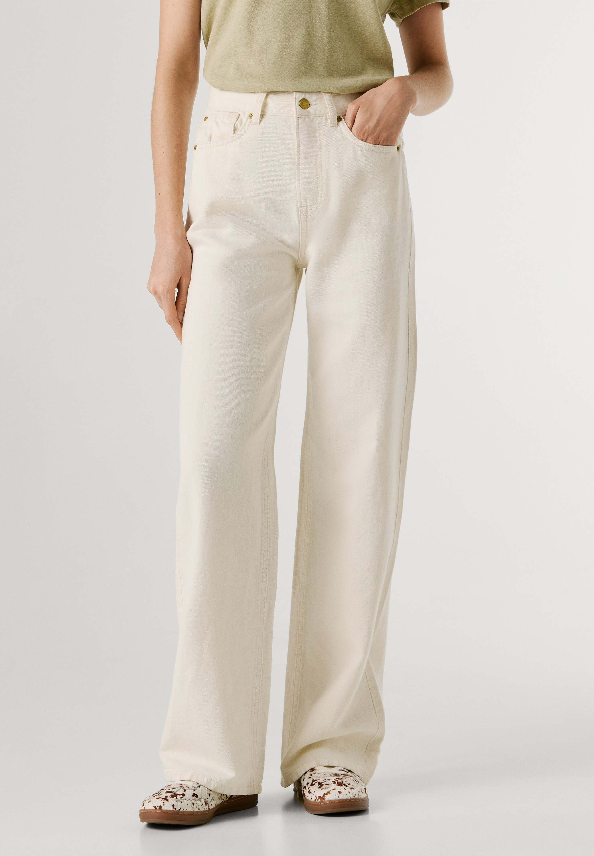 Pepe Jeans Straight-Jeans "straight leg jeans STRAIGHT JEANS UHW LEXA"