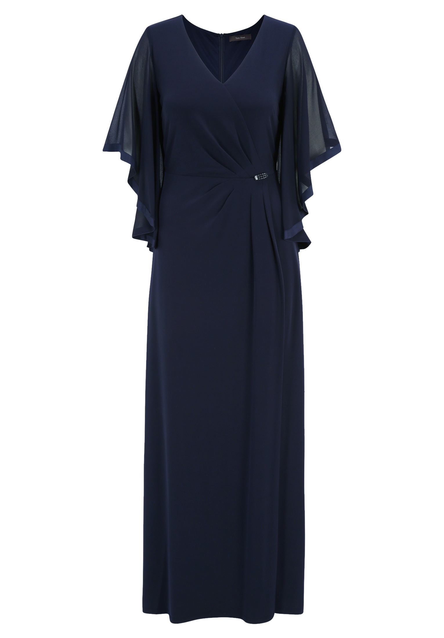 Vera Mont Abendkleid »Vera Mont Abendkleid mit Flügelärmeln«, Materialmix