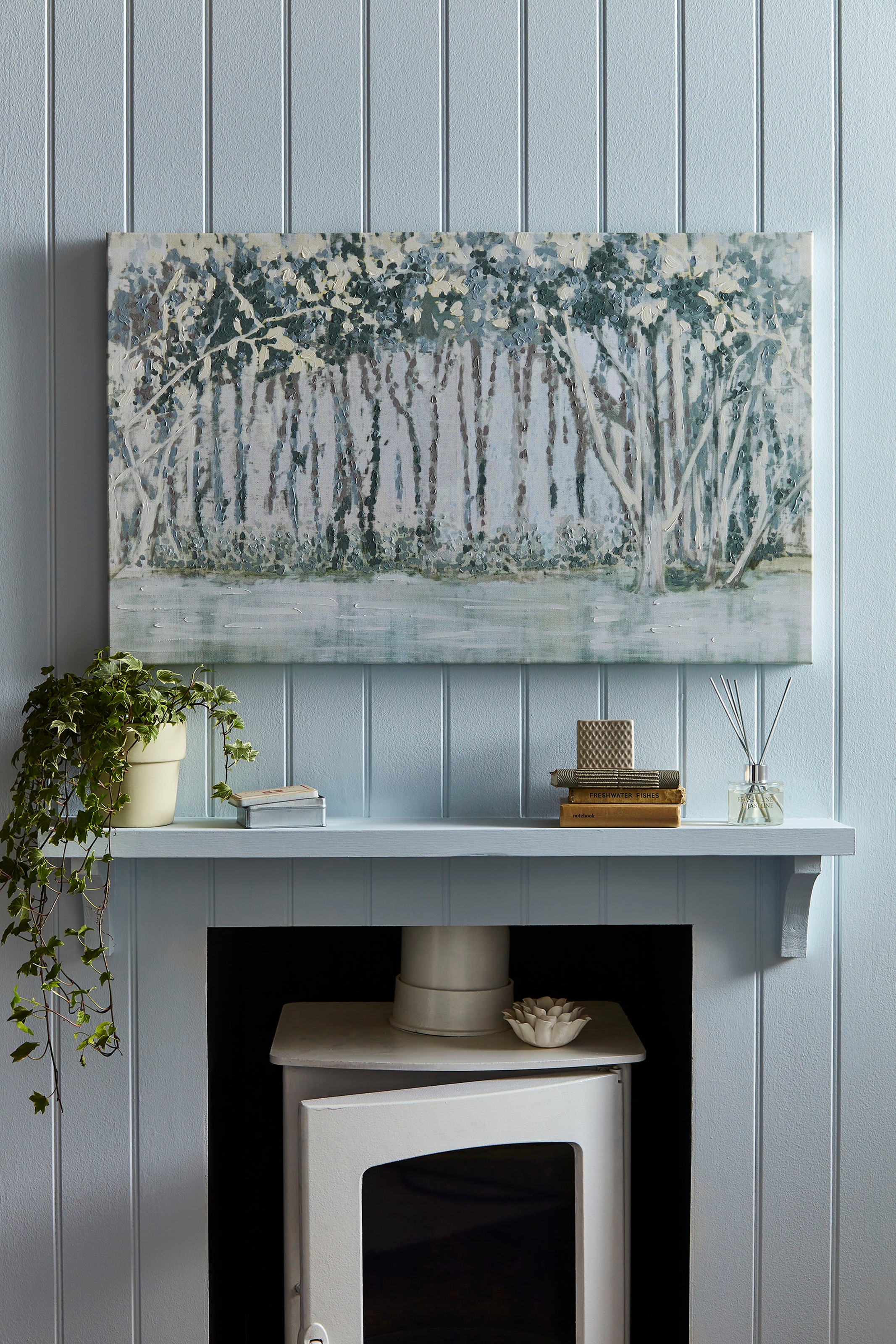 LAURA ASHLEY Leinwandbild "Woodland Walk Luxus" 1 Stk. tlg. Leindwandbild 9 günstig online kaufen
