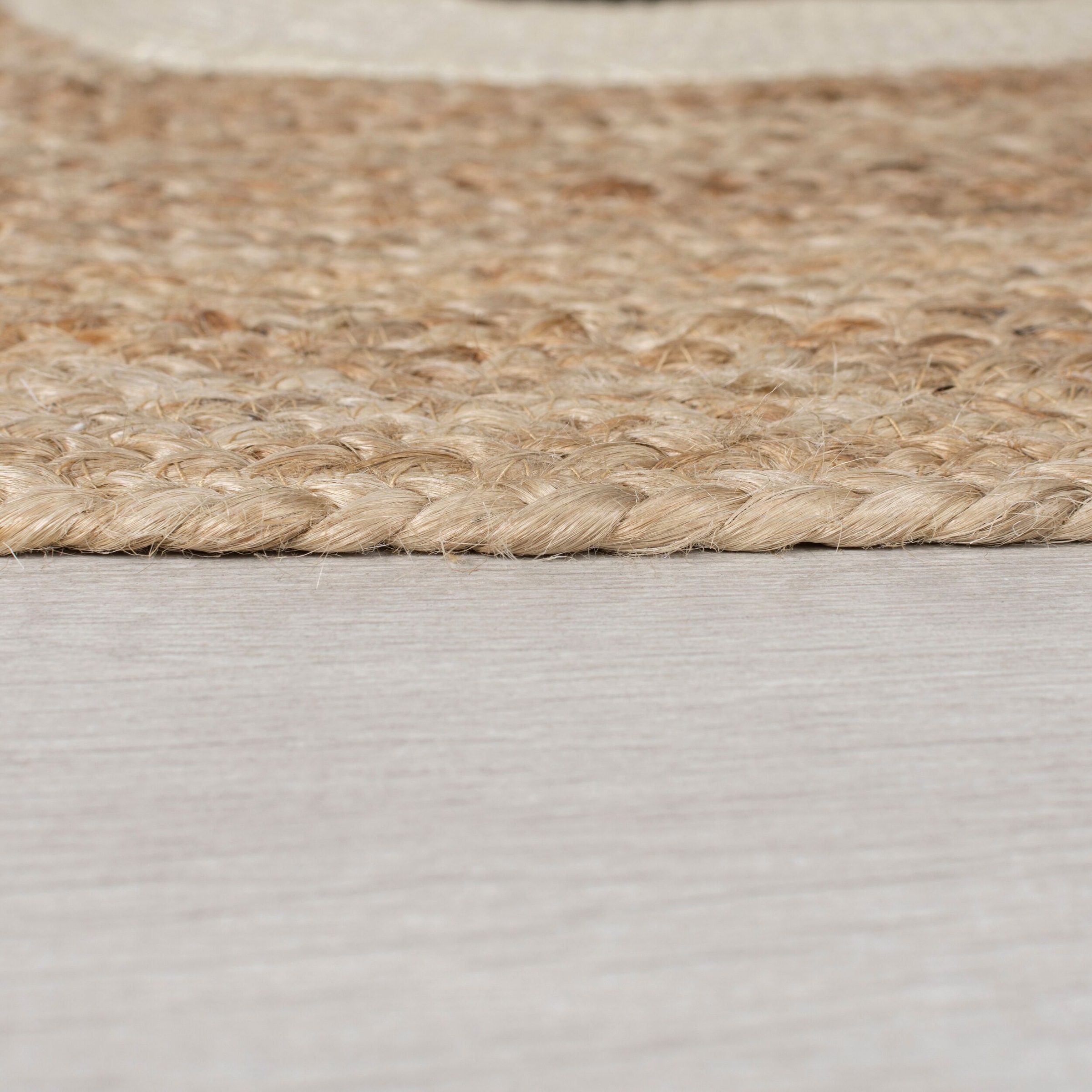 FLAIR RUGS Teppich »Jute Kinder«, rund, 5 mm Höhe, Kinder Naturfaser Teppich