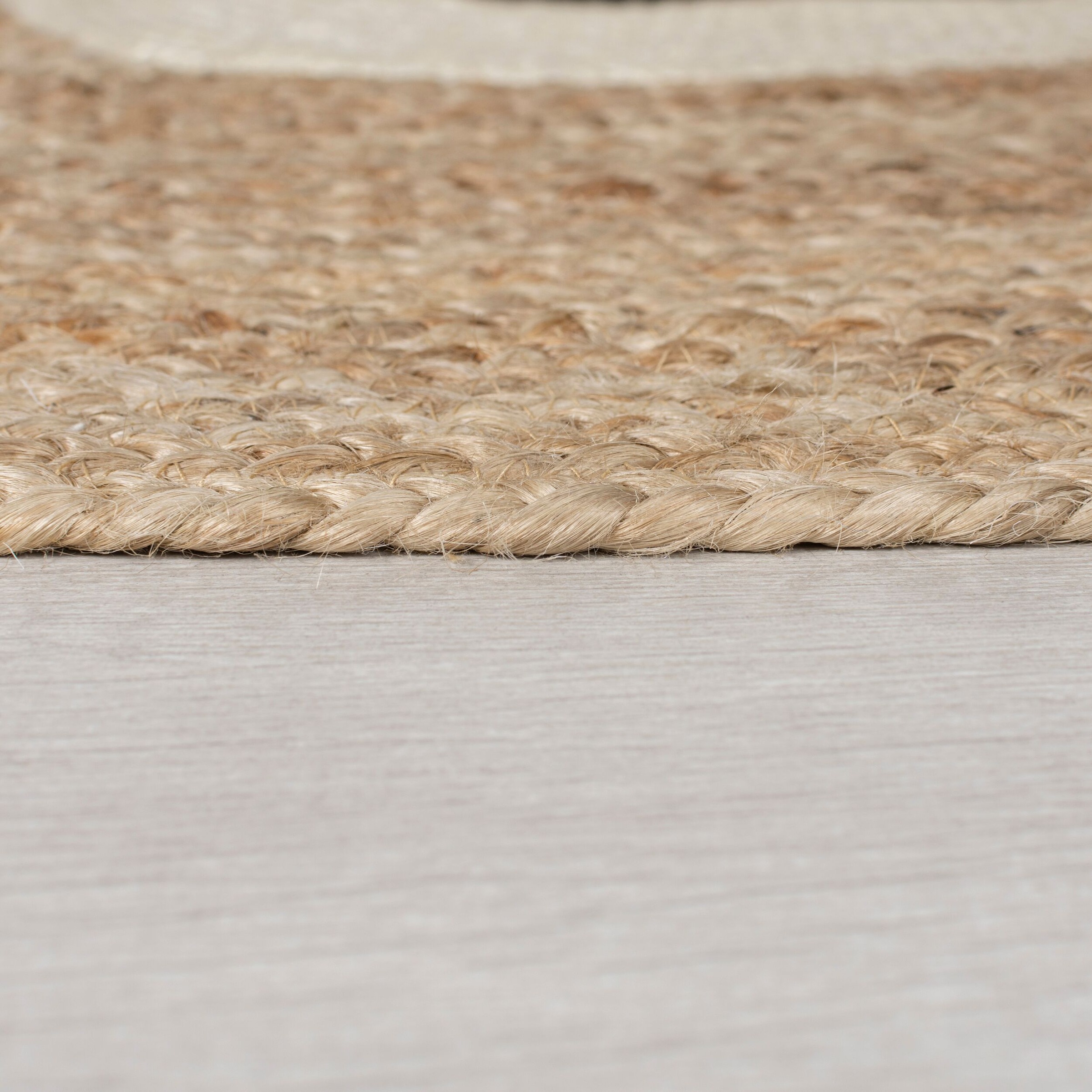 FLAIR RUGS Teppich »Jute Kinder«, rund, Kinder Naturfaser Teppich