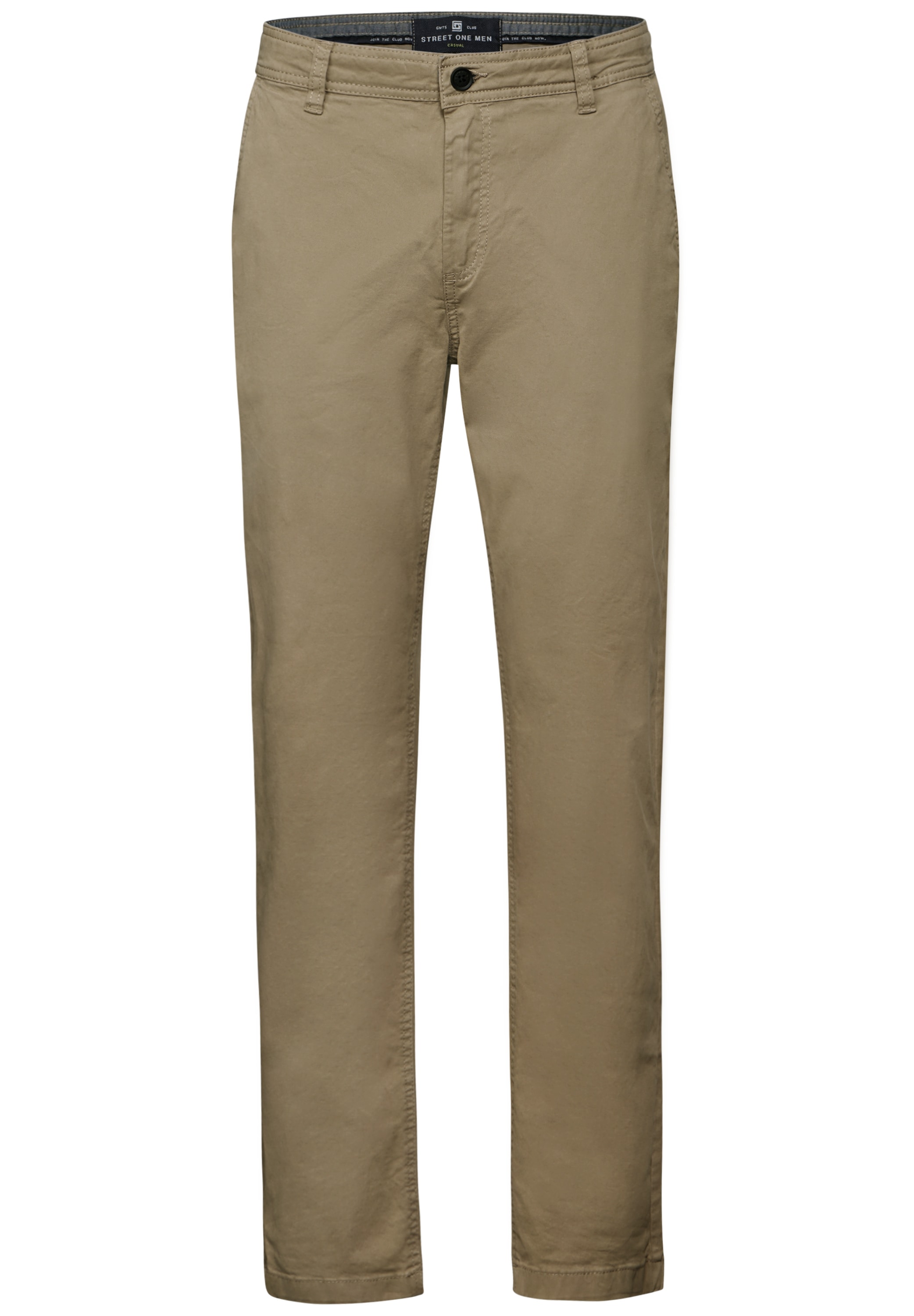 STREET ONE MEN Chinohose, aus Baumwolle mit Stretchanteil