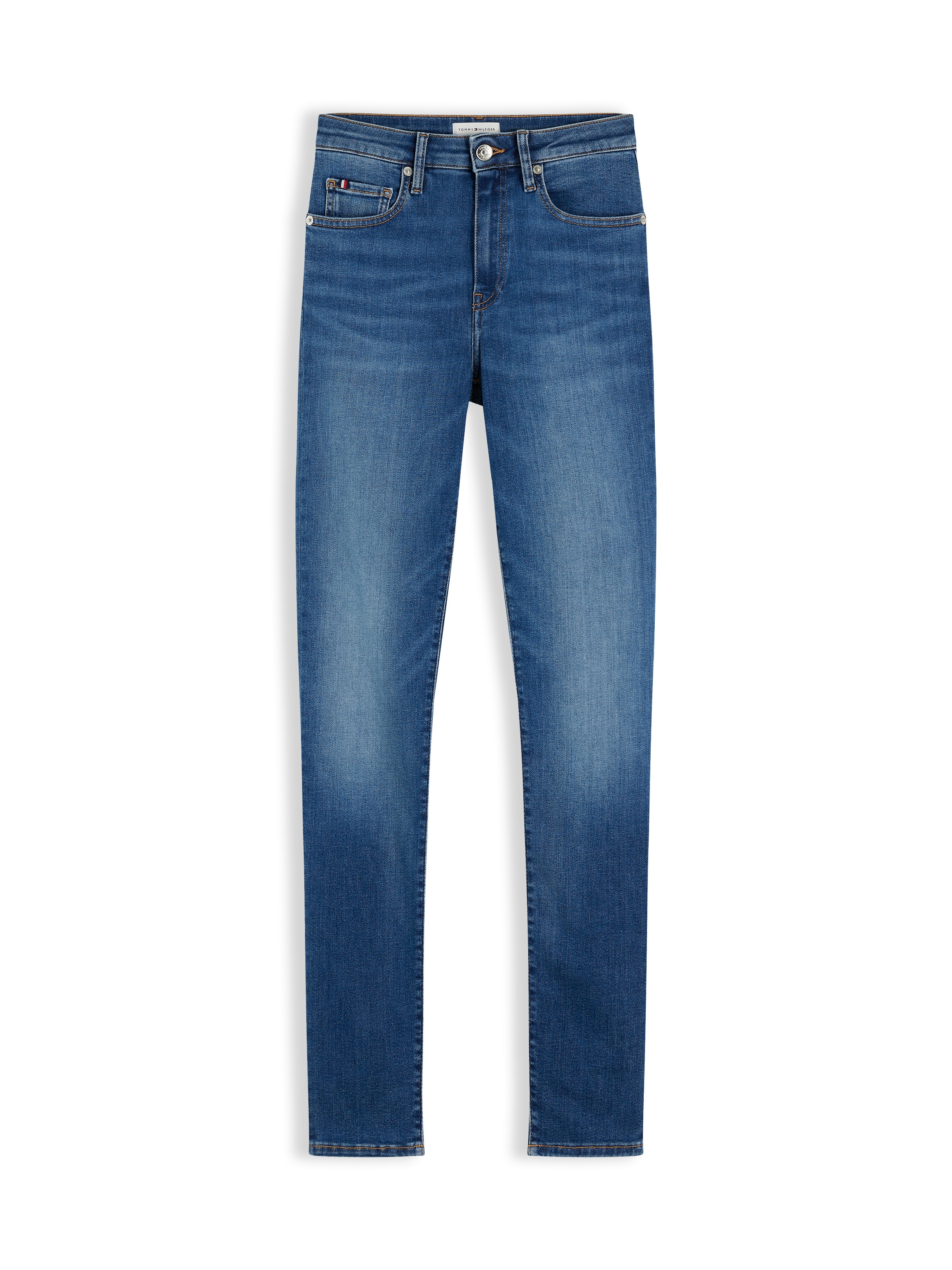 Tommy Hilfiger Skinny-fit-Jeans »COMO SKINNY KATY RW« Baumwollmischung, regular waist