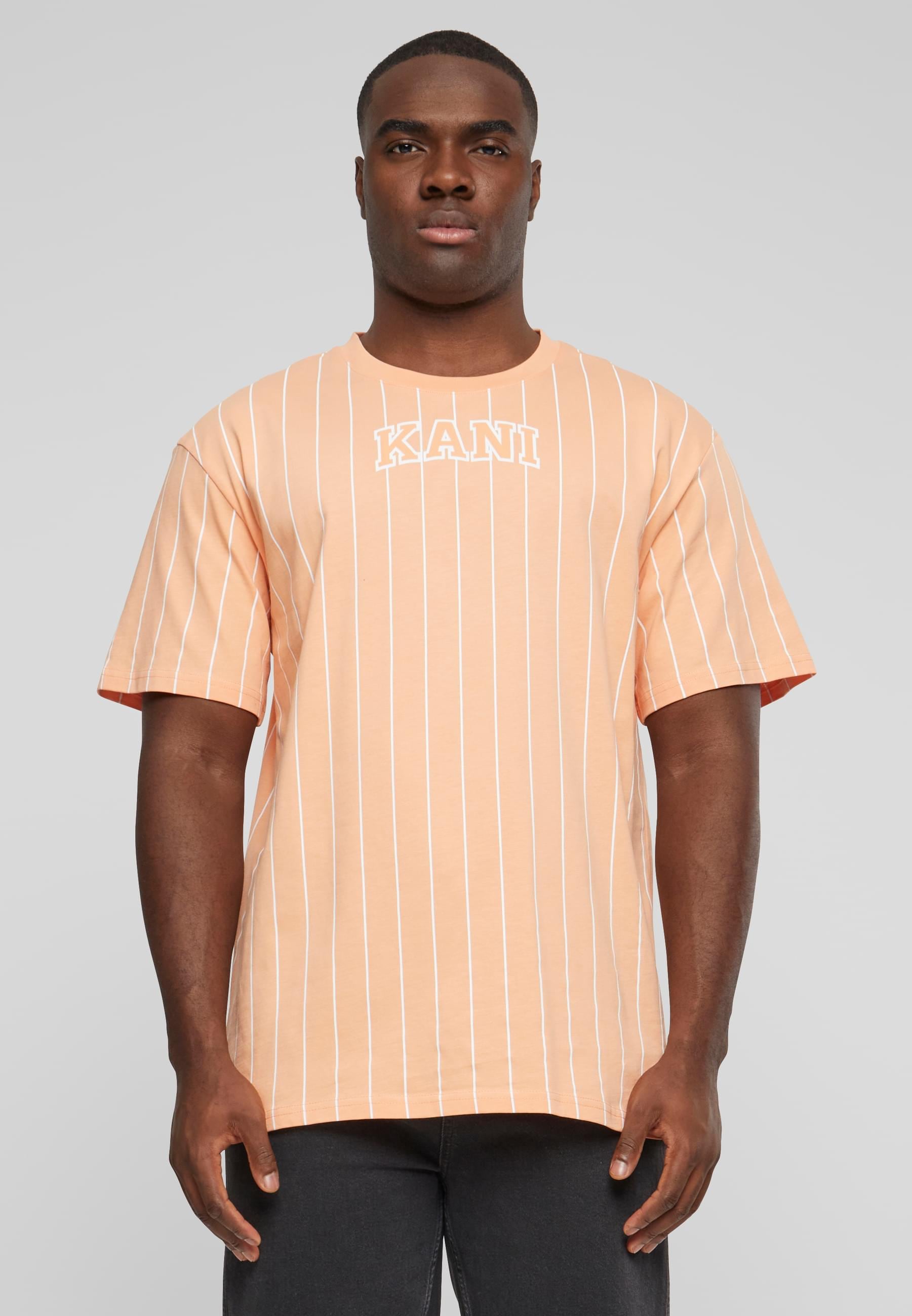 Karl Kani T-Shirt »Karl Kani Herren KM241-025-2 Karl Kani Small Serif Pinstripe Tee«, (1 tlg.)