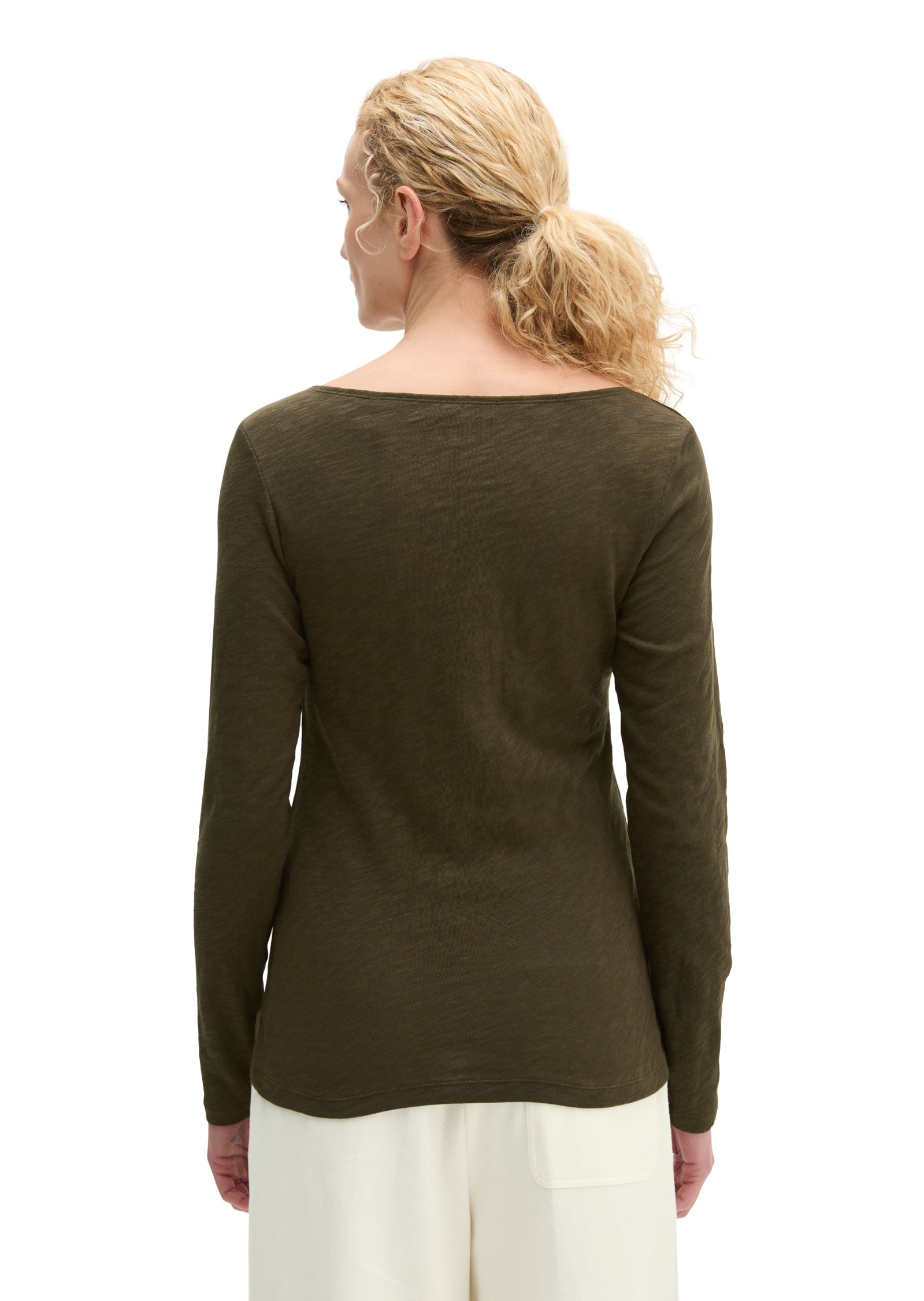Marc O'Polo Langarmshirt »aus Organic Cotton-Qualität«
