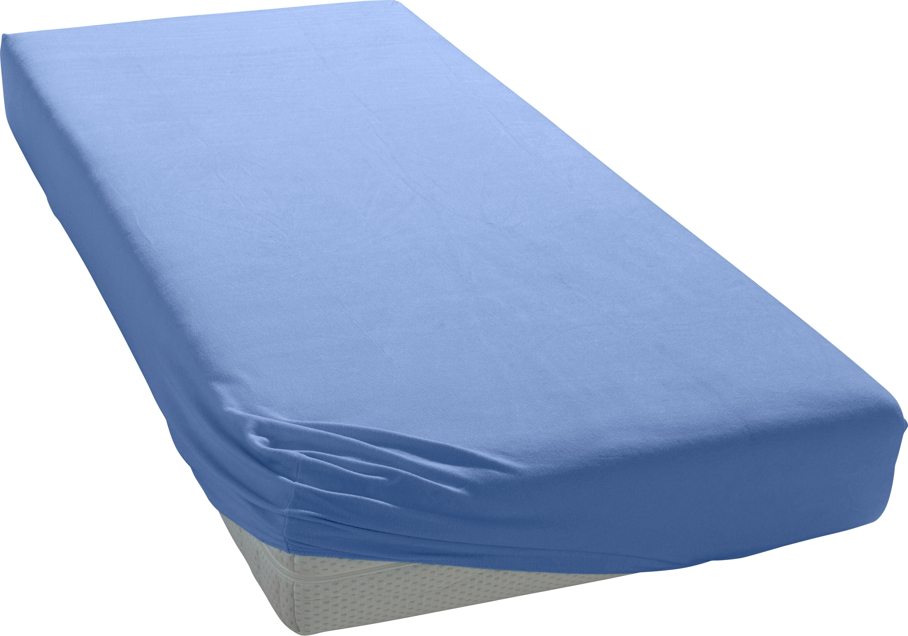 bellana Spannbettlaken "bellana exclusiv aus 100% Mako-Baumwolle, 150 g/m², bügelfrei" feinste Mako-Baumwolle, Spannbetttuch für Matratzen bis 25cm Höhe