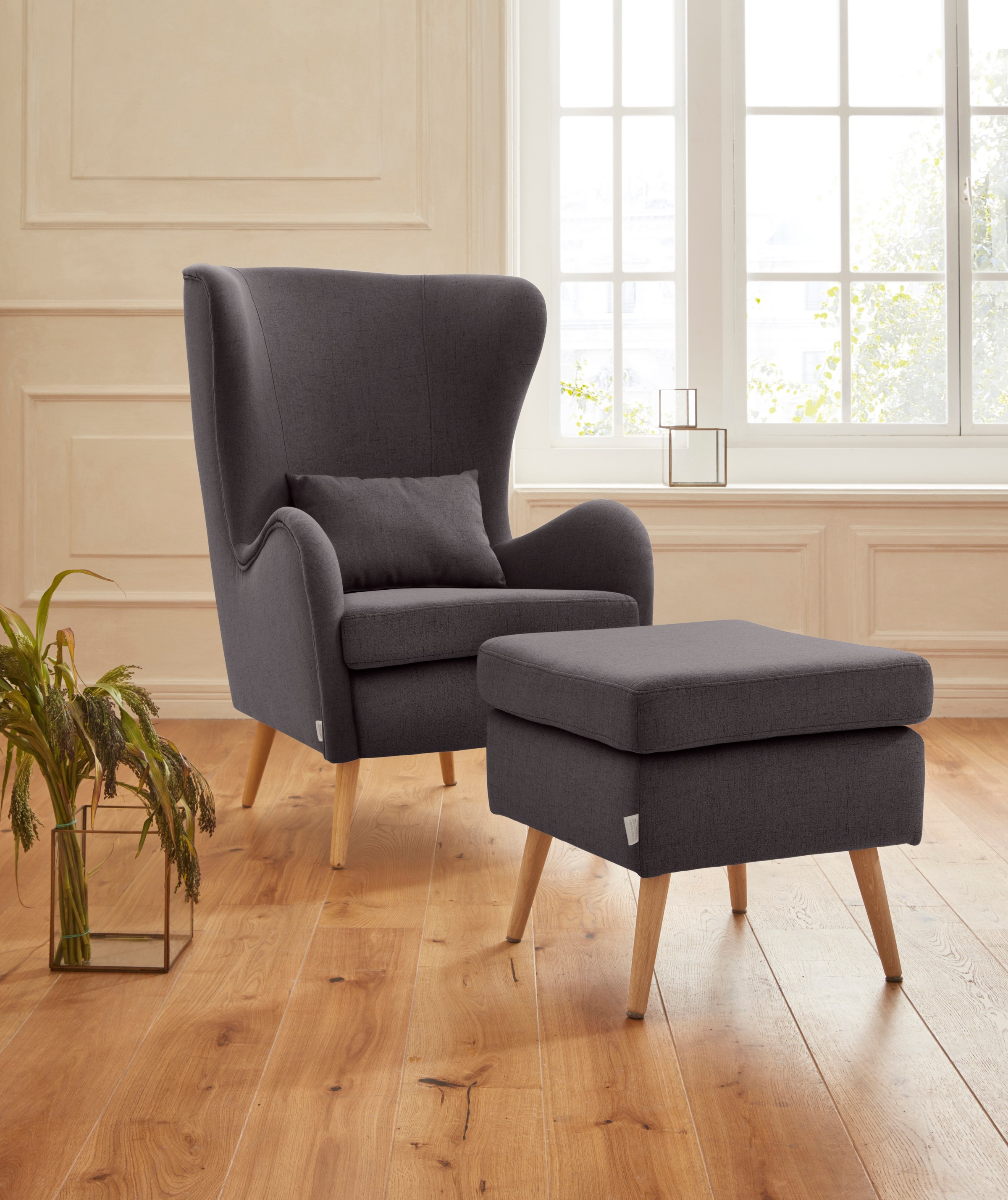 Guido Maria Kretschmer Home&Living Sessel "Sallito", in verschiedenen Bezug günstig online kaufen
