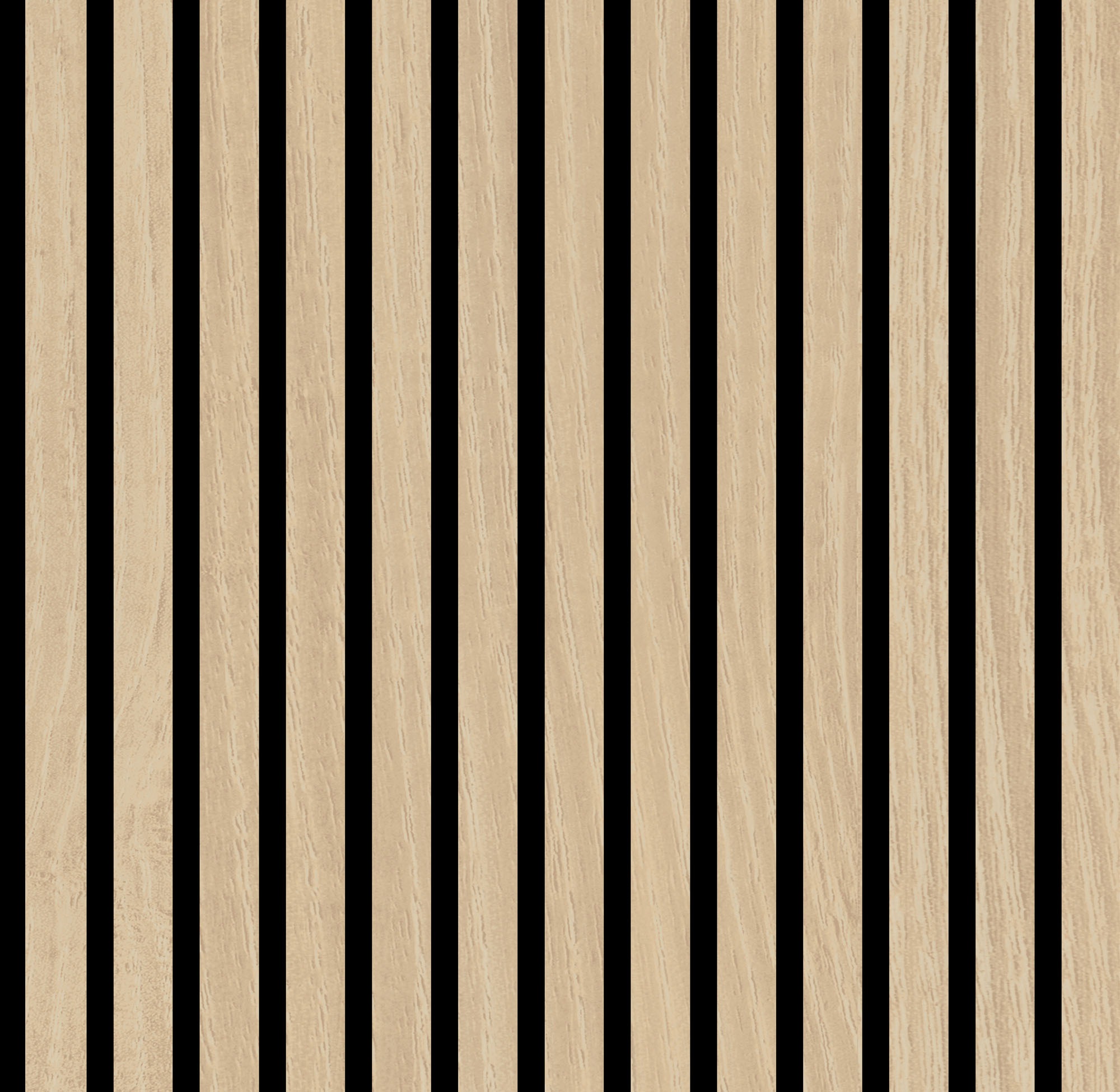 Architects Paper Schallschutzpaneel »A.S. Création Modular Wall Akustikpaneel Holzlamellen Eiche« 1 tlg. Echtholzfurnier auf rPET-Filz mit Schallabsorptionsklasse E