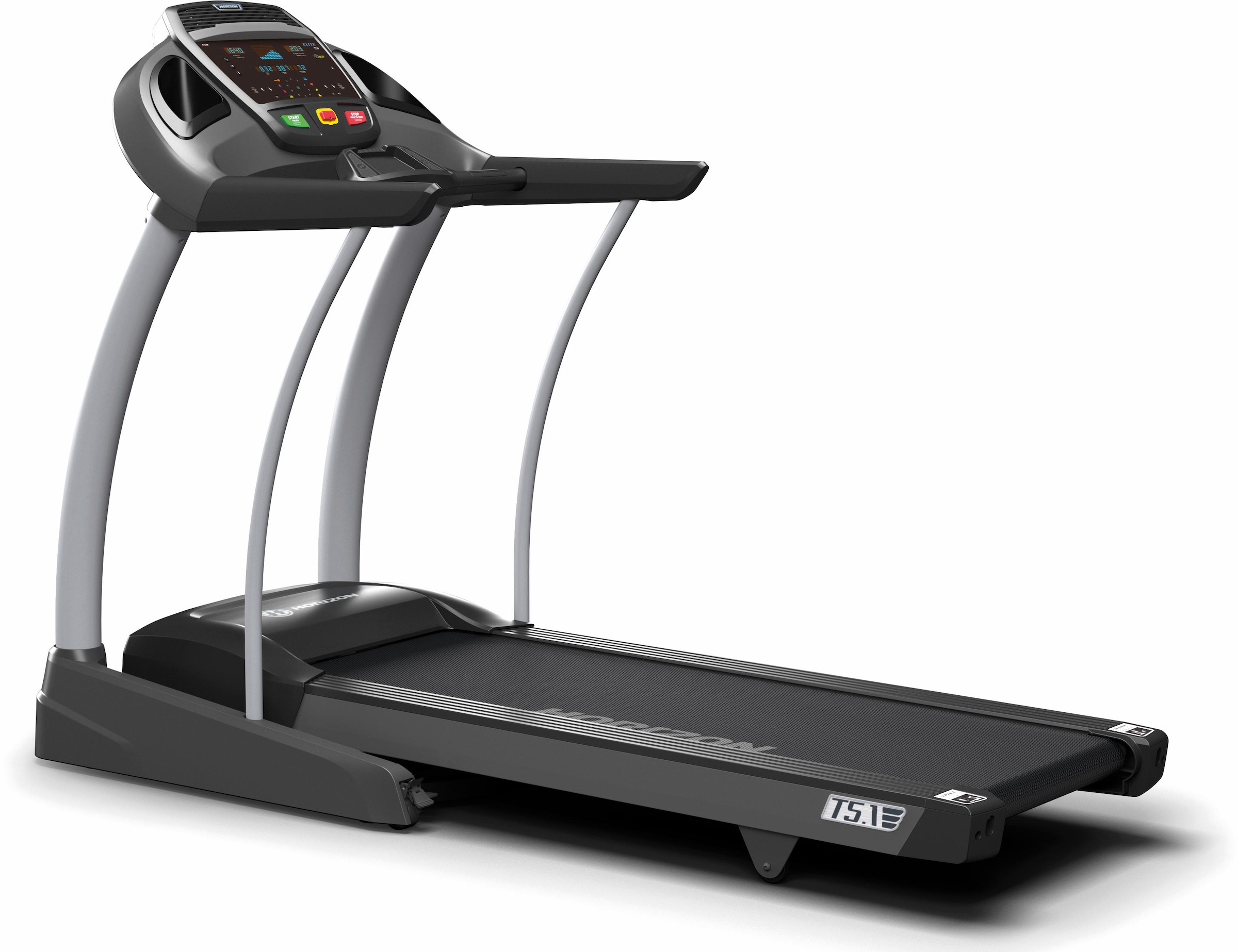 Horizon Fitness Laufband "Elite T5.1", mit Höchstgeschwindigkeit 20 km/h und Lauffläche von 153 x 50 cm