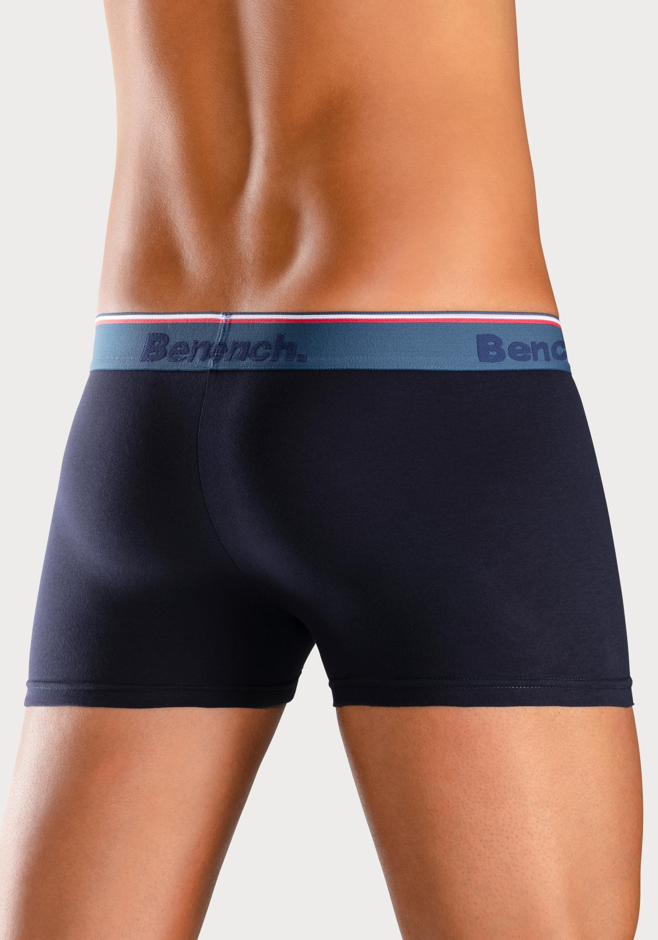 Thumbnail - Bench. Boxer "Boxershorts für Herren", (Packung, 4 St.), Unterhosen aus Baumwoll-Mix