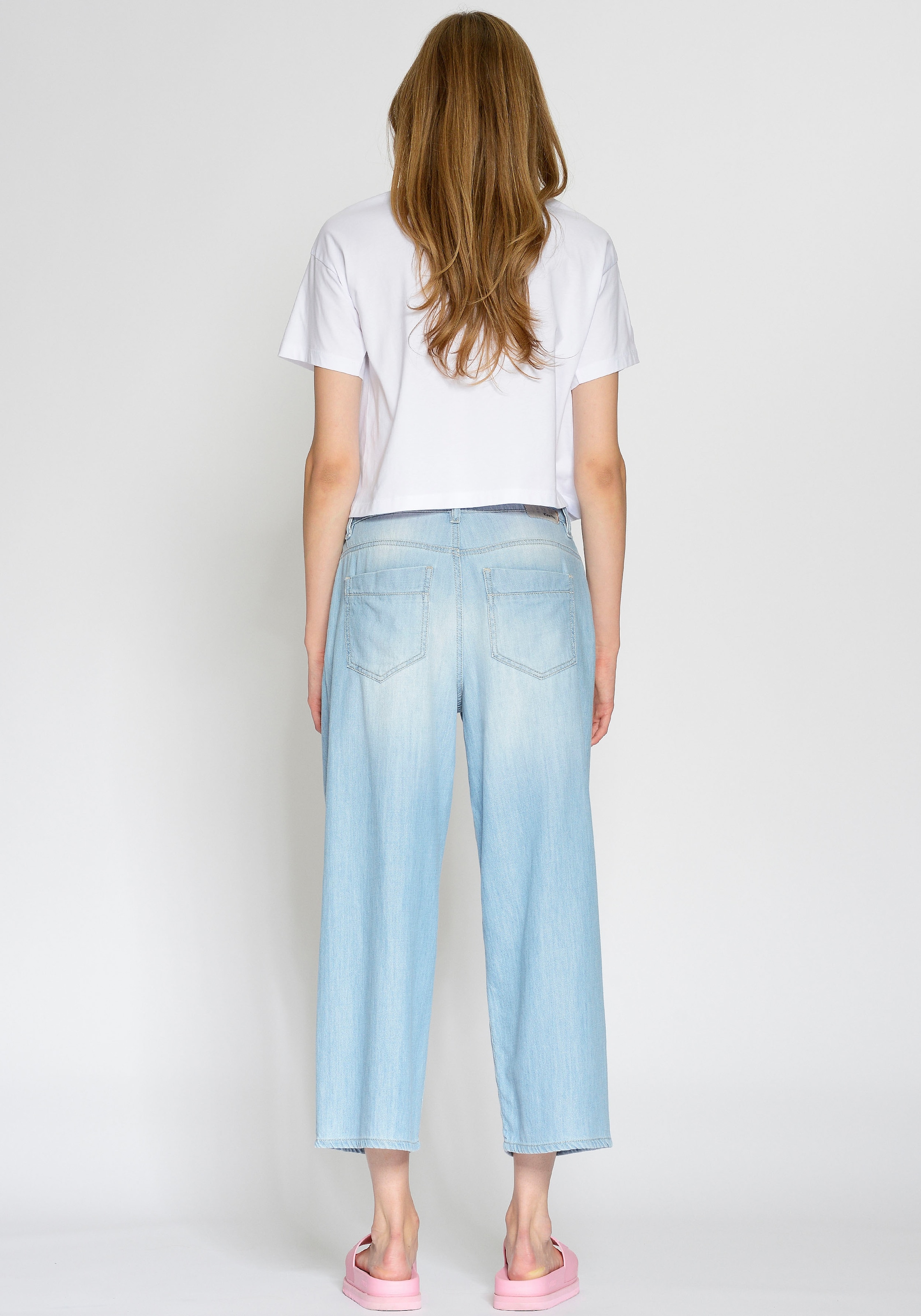 GANG Weite Jeans »94CAROL«, in leichter Sommer-Qualität