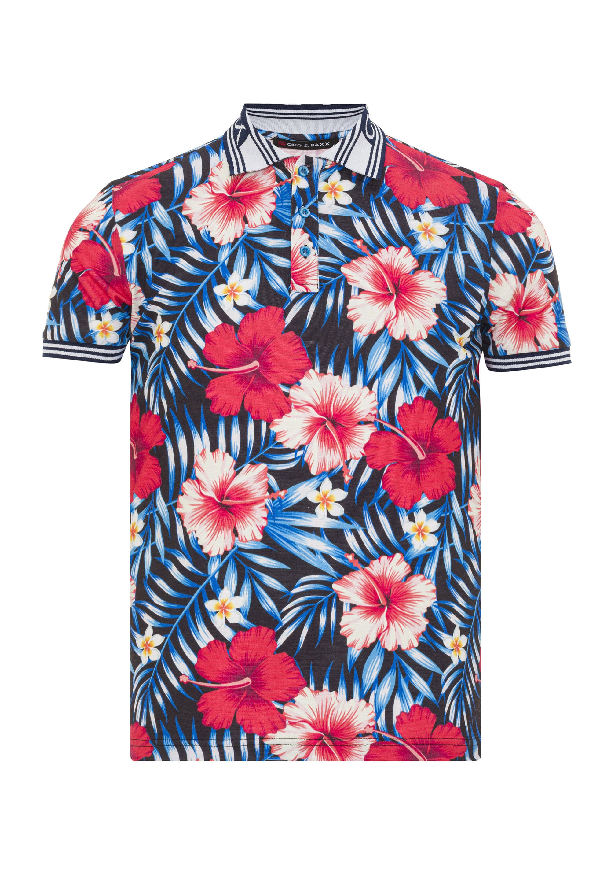 Cipo & Baxx T-Shirt "T-Shirt", Floralmuster günstig online kaufen