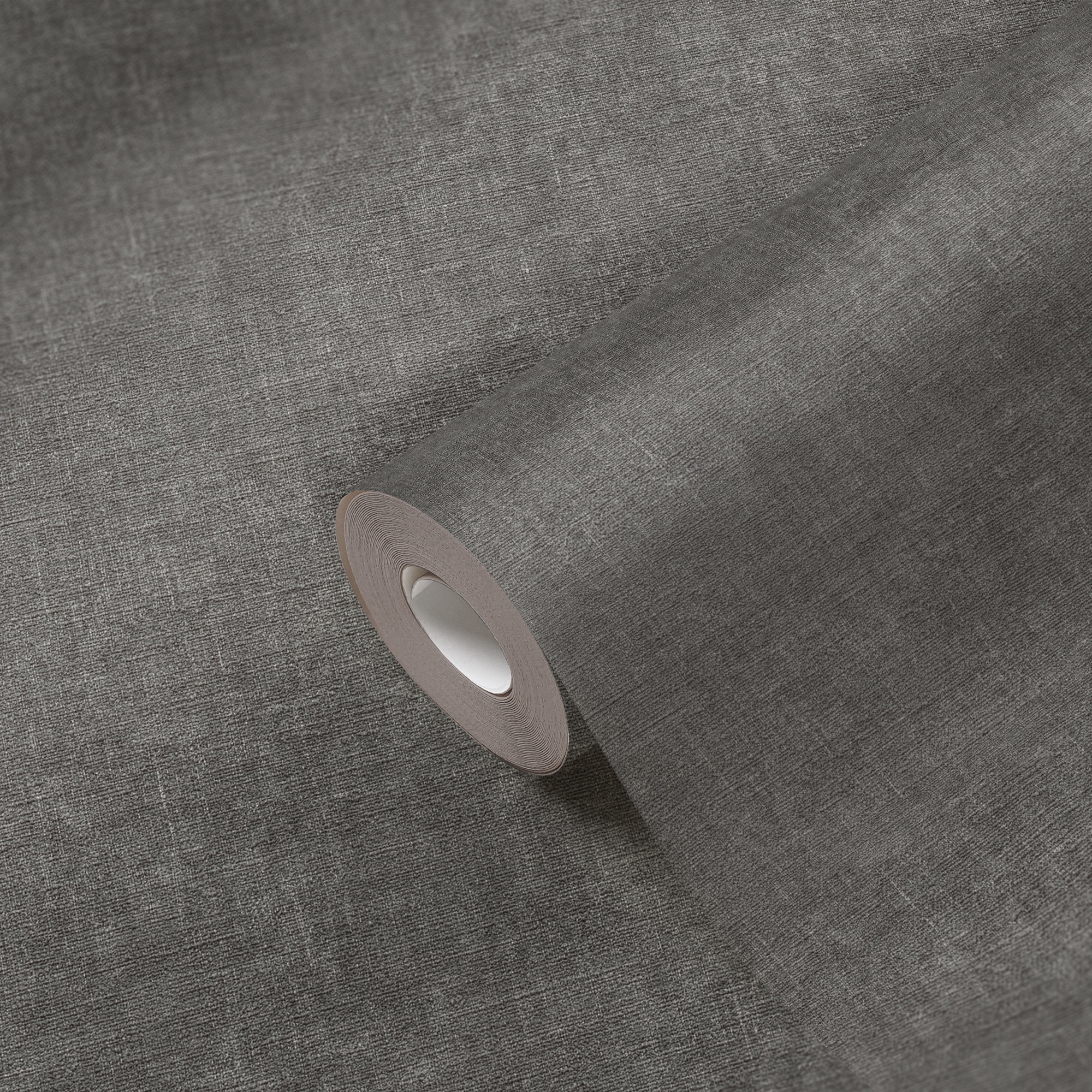 living walls Vliestapete »Smart Surfaces einfarbige Tapete Unitapete Struktur-Optik Landhaus«, matt, Vliestapete Textil-Optik für Schlafzimmer Küche Wohnzimmer Uni Design