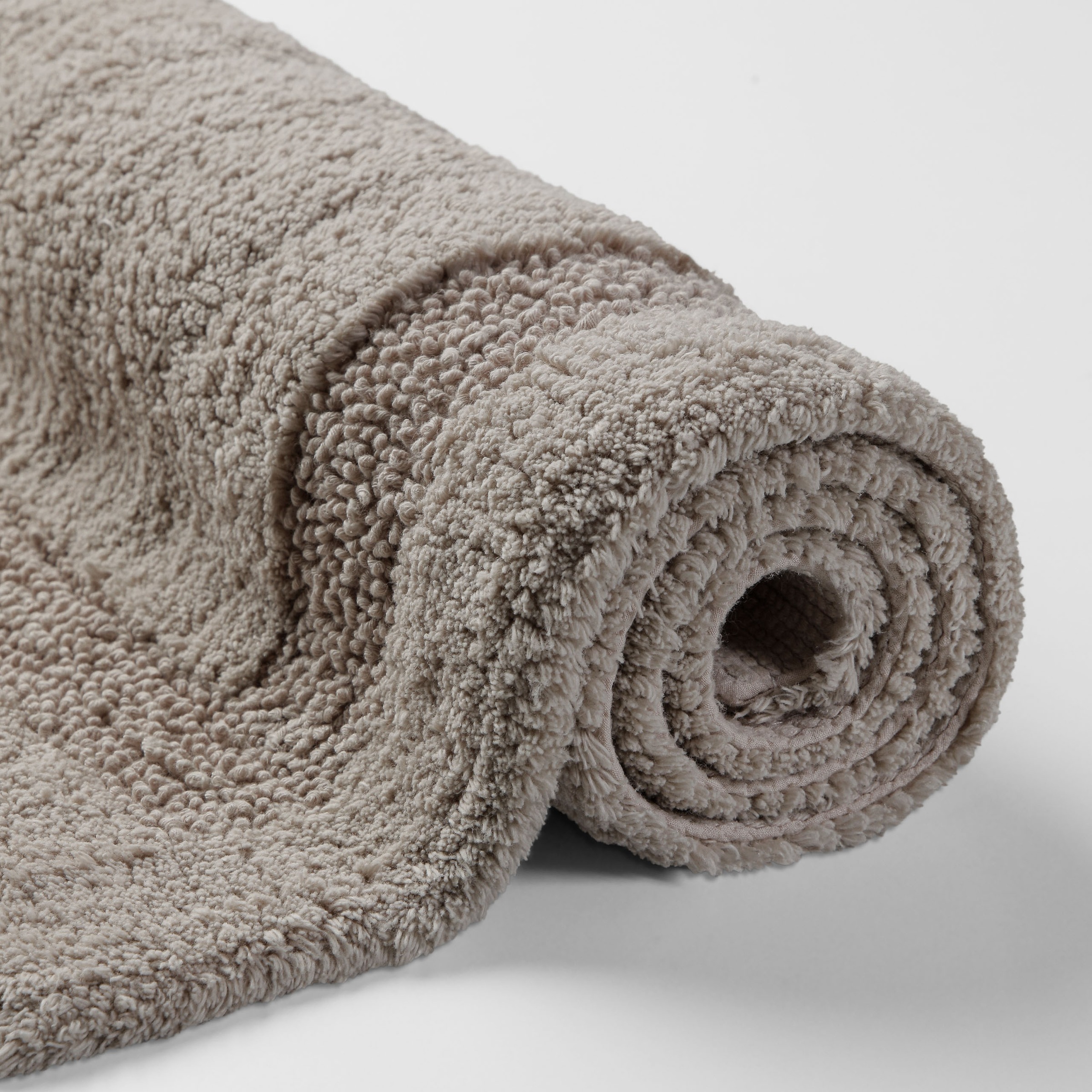 OTTO home Badematte »Meellor« Höhe 20 mm rutschhemmend beschichtet fußbodenheizungsgeeignet Badteppich, getuftet, modern, Uni, antirutsch, flauschig, Baumwolle