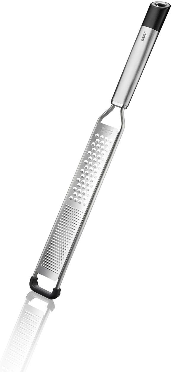 GEFU Multireibe "PRIMELINE" 2 Reibflächen, Edelstahl,ergonomischer Griff, Antirutschfuß