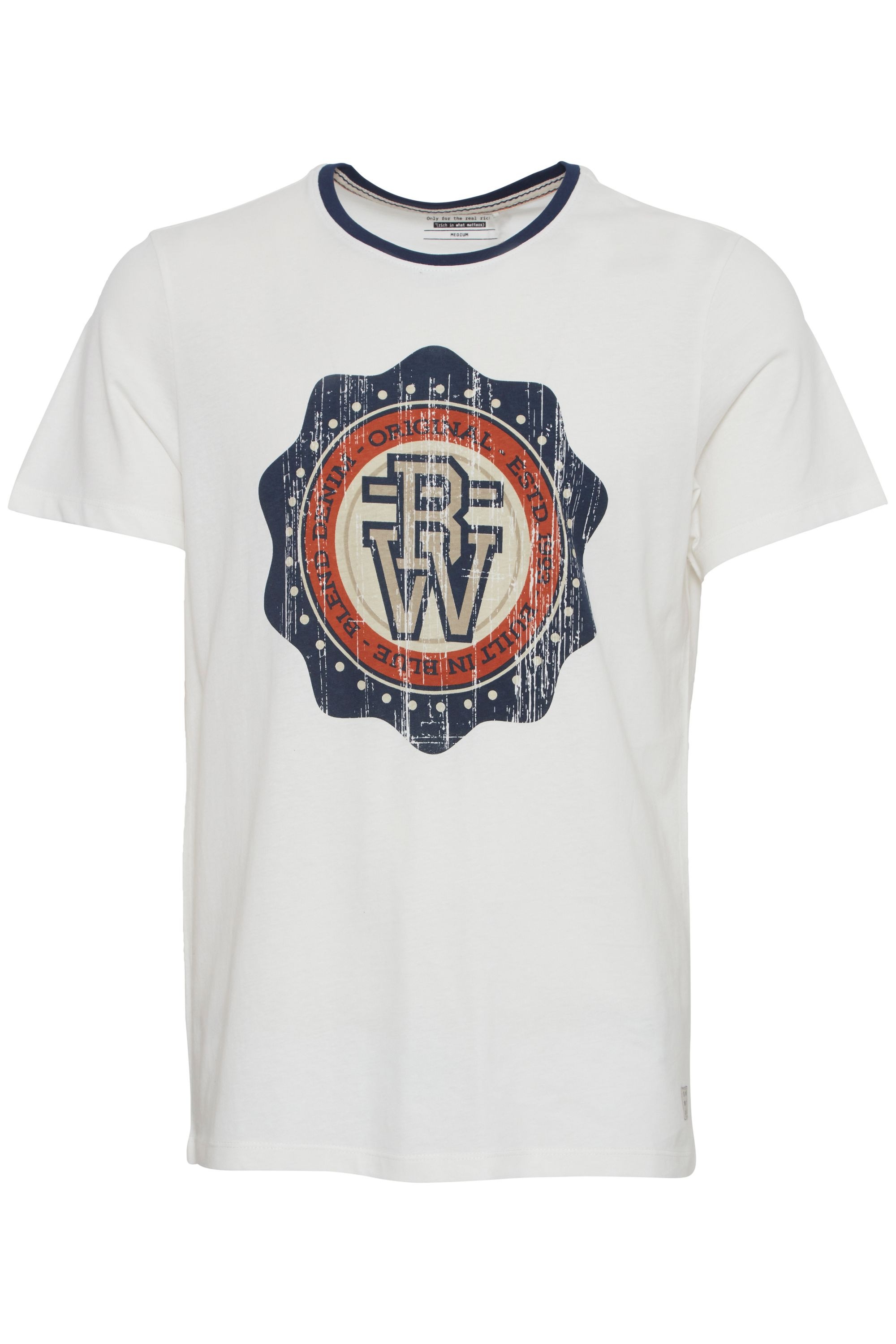 Blend T-Shirt "BHOrion" Basic T-Shirt mit Rundhalsausschnitt günstig online kaufen