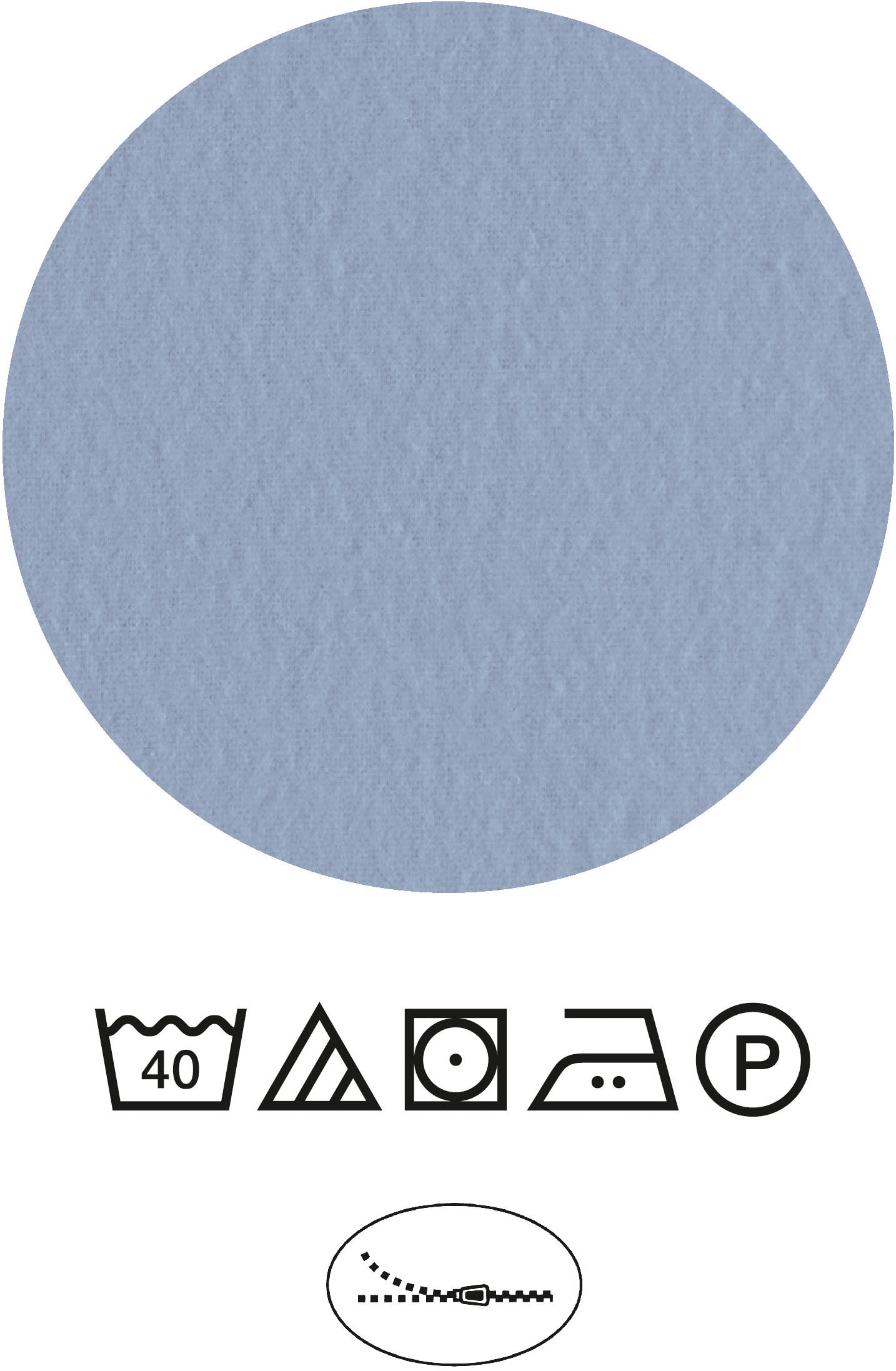 Castell - Markenbettwäsche Bettwäsche »0350443«, Poly-Cotton, wohlig warm, pflegeleicht, atmungsaktiv, Reißverschluss