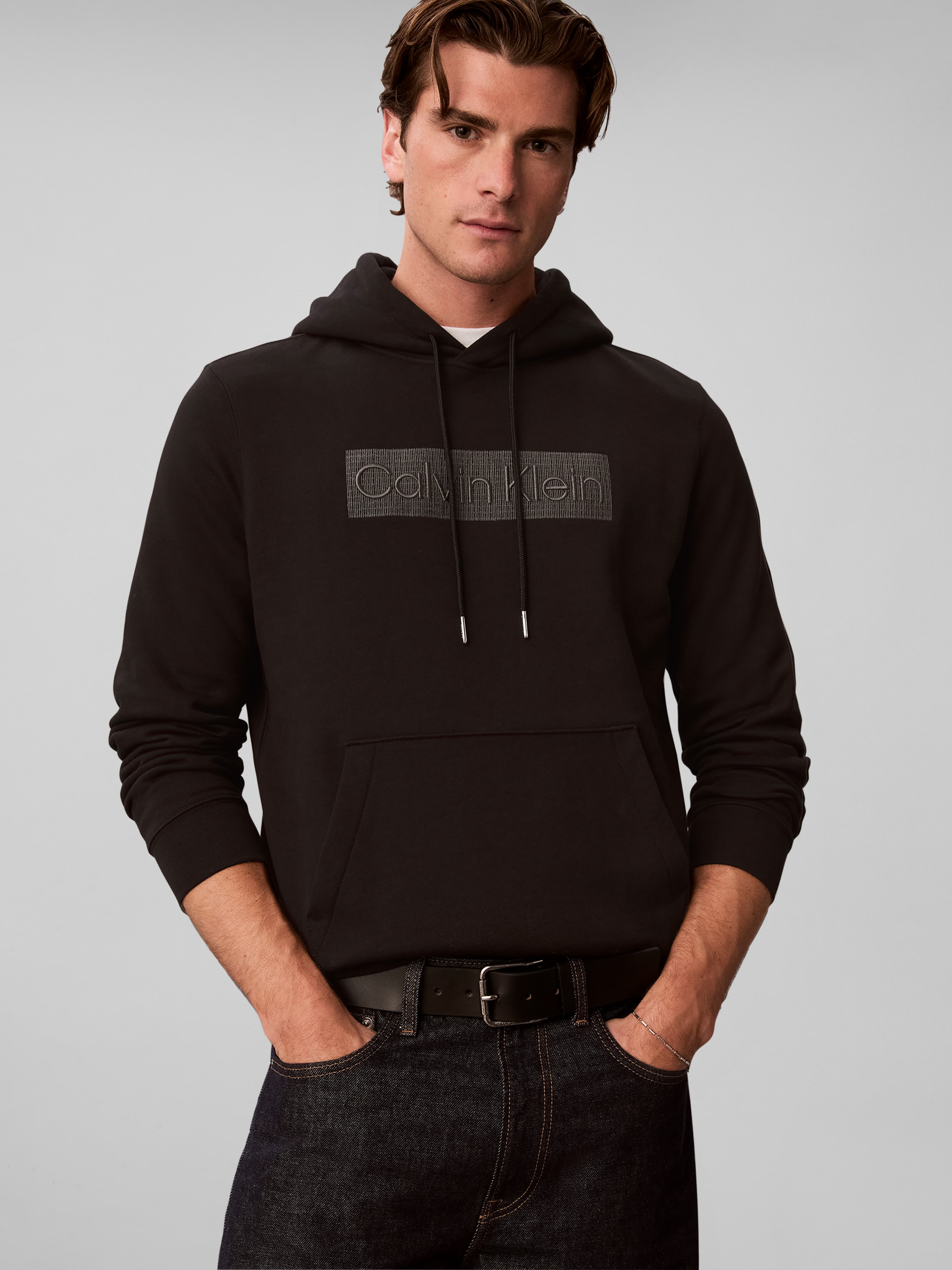 Calvin Klein Kapuzensweatshirt »FLEECE GRAPHIC HOODIE«, Regular fit mit Kapuze
