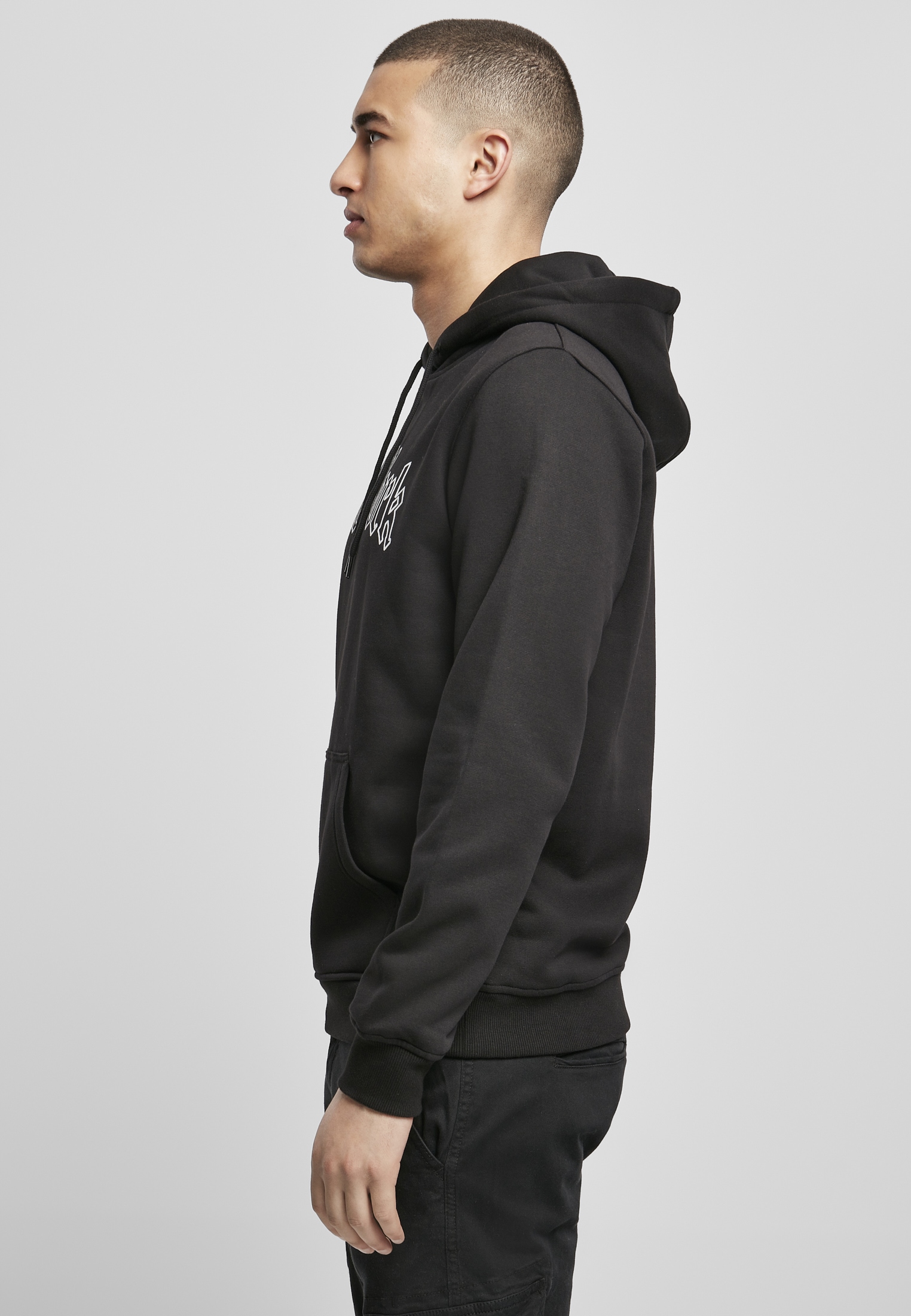 MisterTee Sweater »Herren New York Wording Hoody«, (1 tlg.)