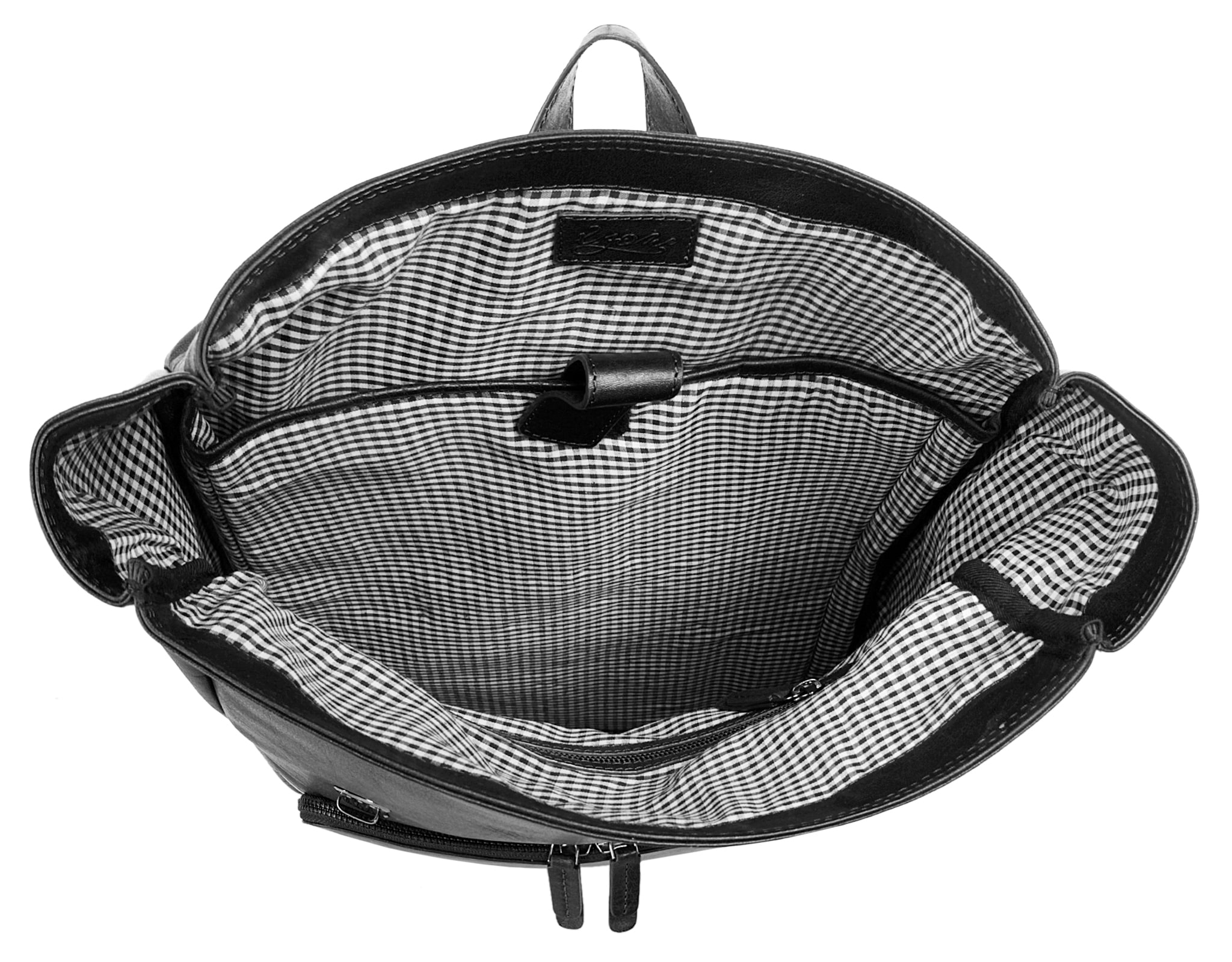 X-Zone Tagesrucksack, echt Leder