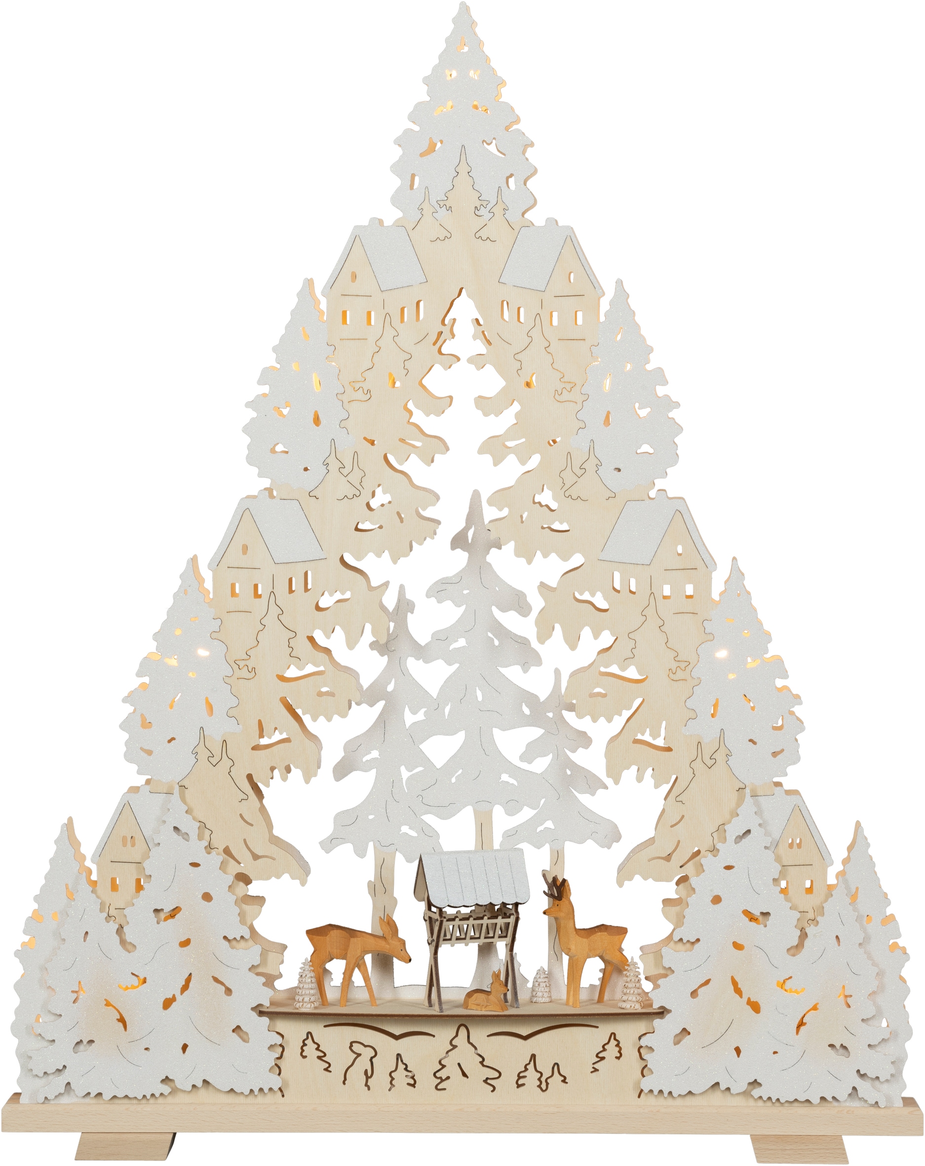 SAICO Original LED Schwibbogen "Premium-Line-Lichterbogen, Waldzauber" Prem günstig online kaufen