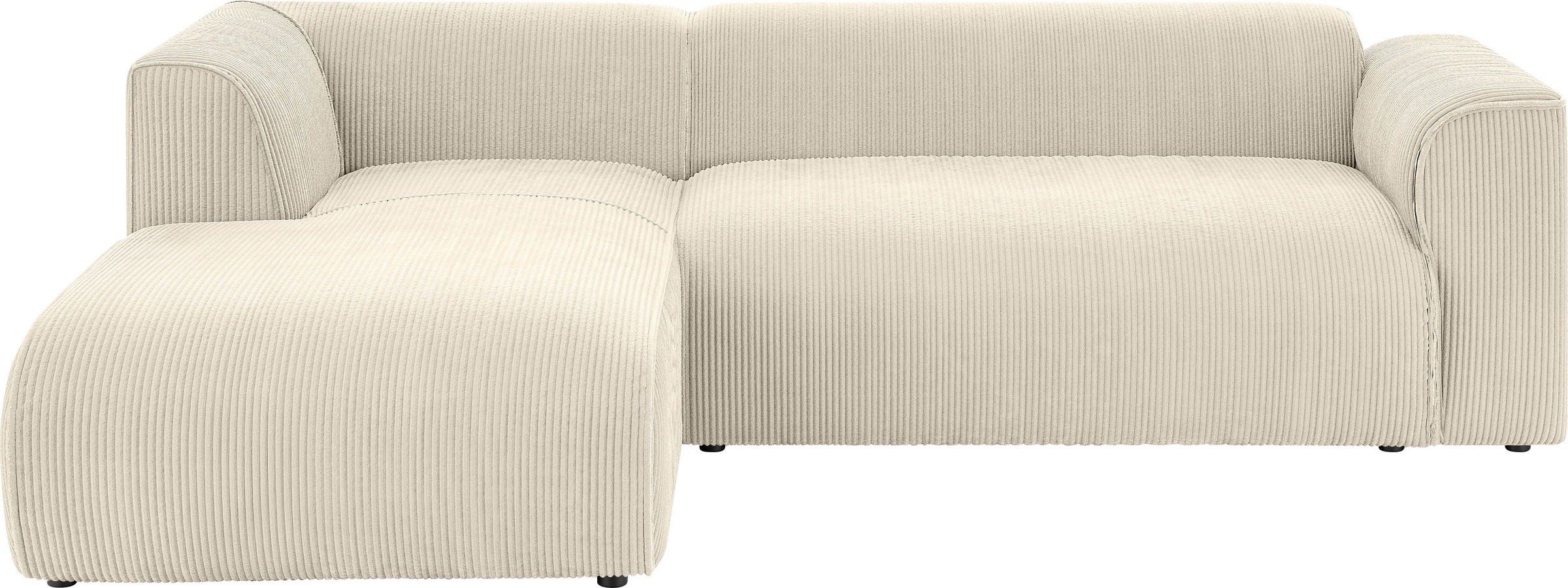 Home affaire Ecksofa "MERID L-Form (257 cm), zeitlos & stilvolles Design," günstig online kaufen