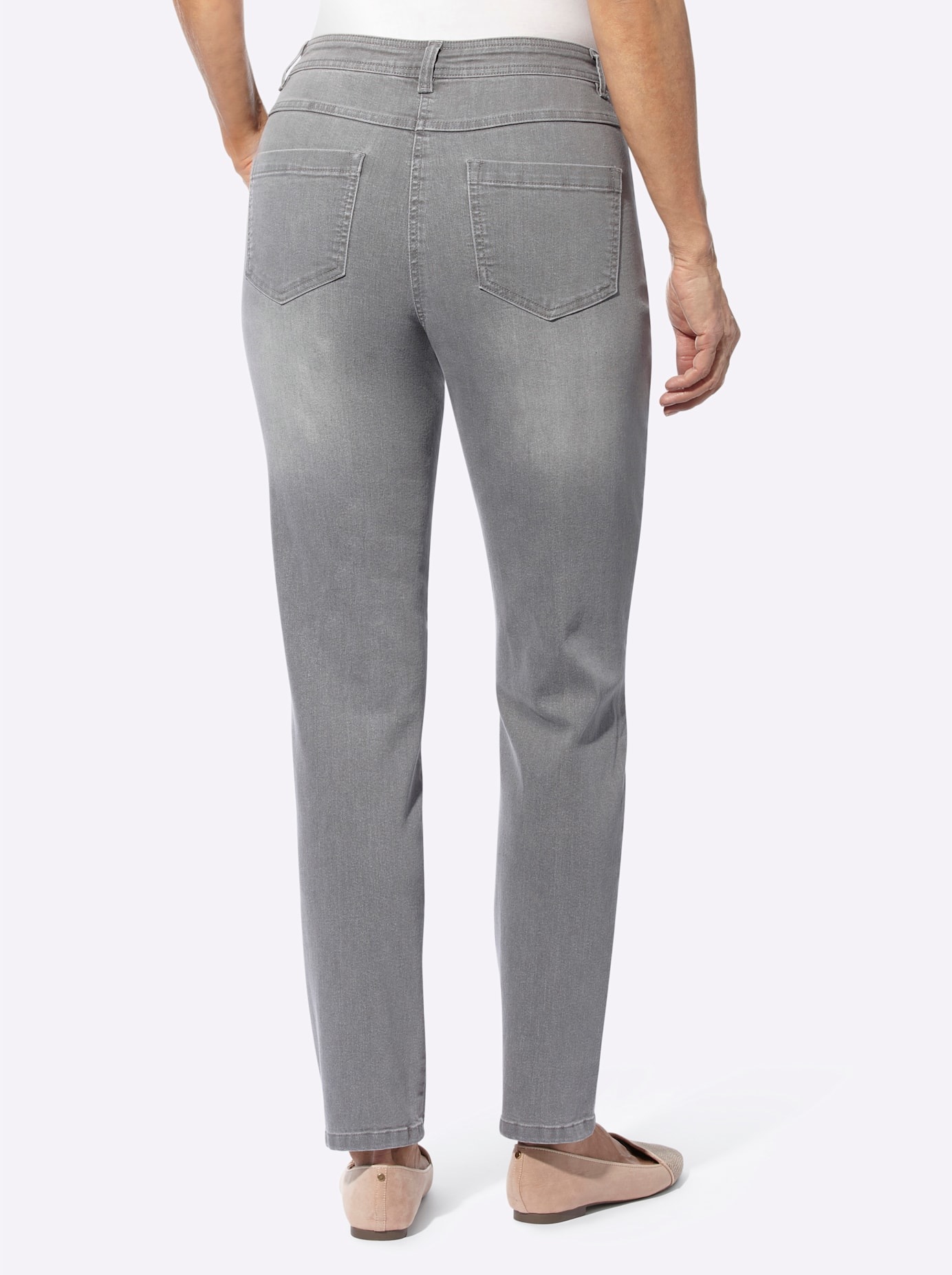 Classic Basics Women's Jeans Grey 28 Short 6