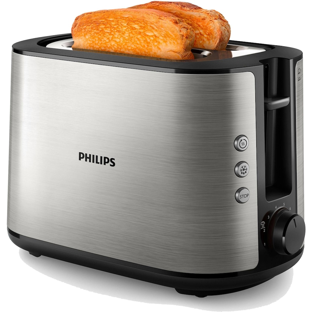 Philips Toaster »HD2650/90«, 2 kurze Schlitze, für 2 Scheiben, 950 W