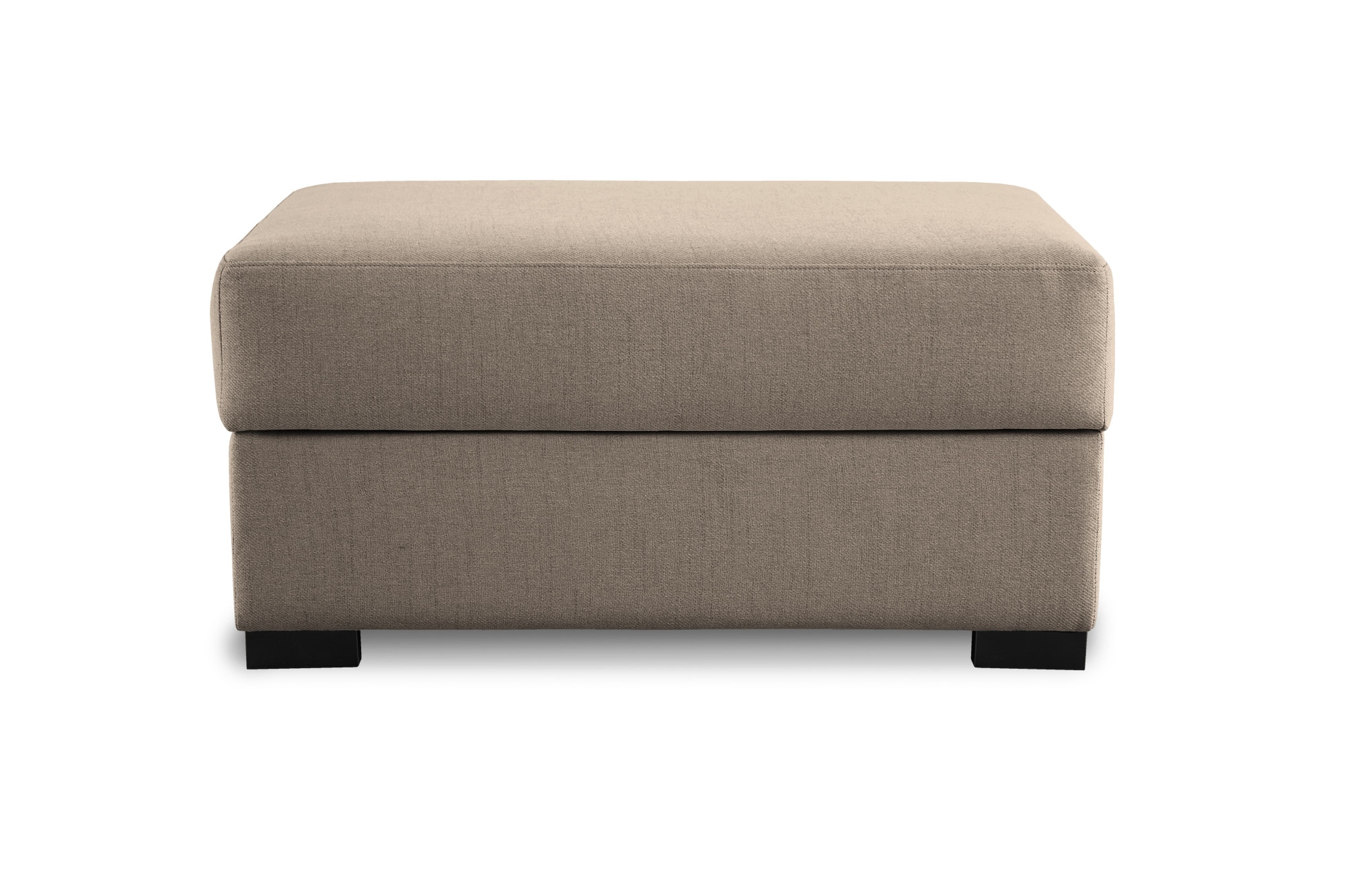 Home affaire Polsterhocker »Branwell«, 95/63 cm, Struktur fein, mit Stauraum