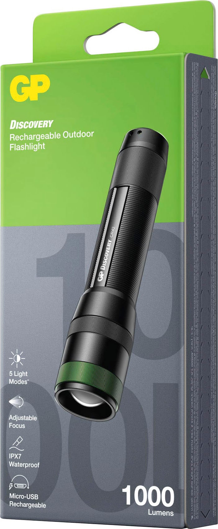 Taschenlampe »GP Discovery CR42 CRE LED«