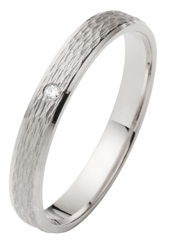 Firetti Trauring »Schmuck Geschenk Gold 750 Hochzeit Ehering "LIEBE"«, Made in Germany, wahlweise mit oder ohne Brillant