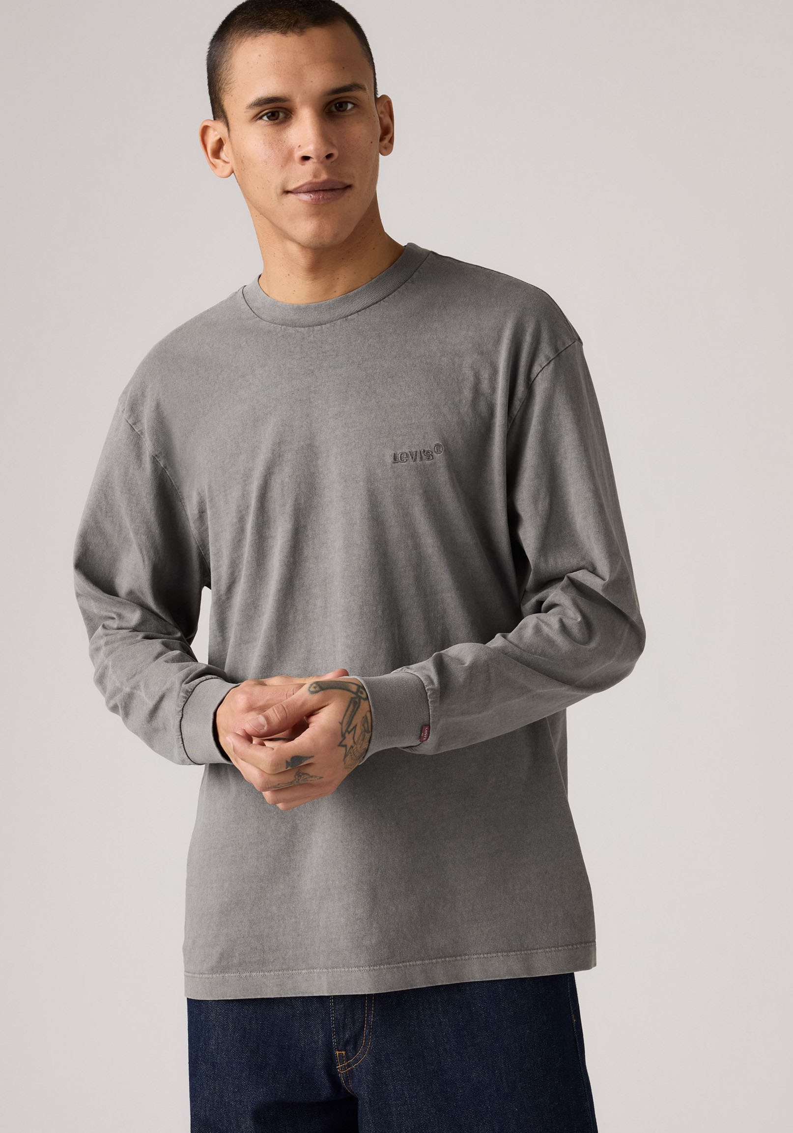 Levis Langarmshirt GARMENT- Färbung günstig online kaufen