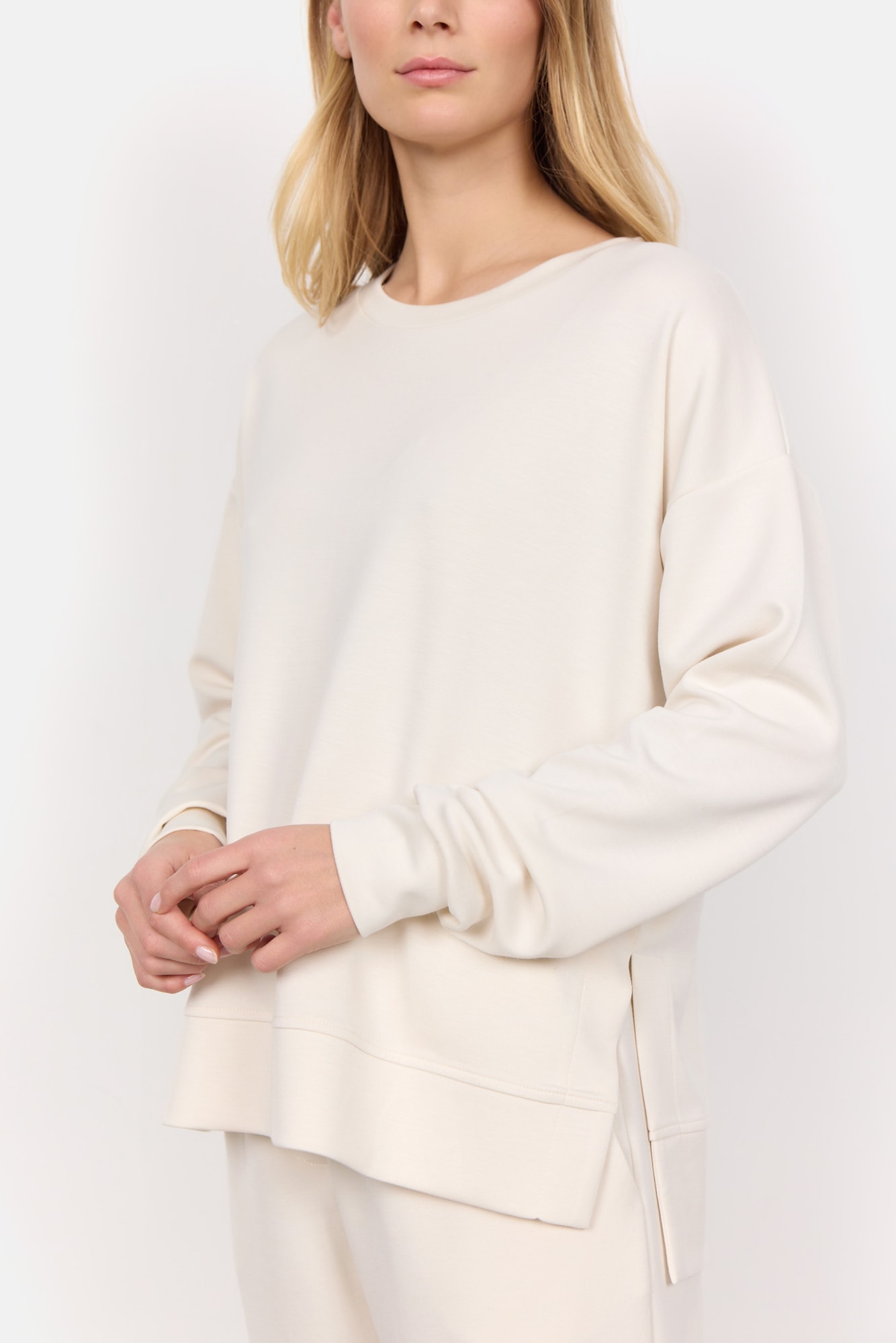 soyaconcept Sweatshirt »SC-BANU 164«, aus glatter Modal Qualität für ein angenehmes Tragegefühl