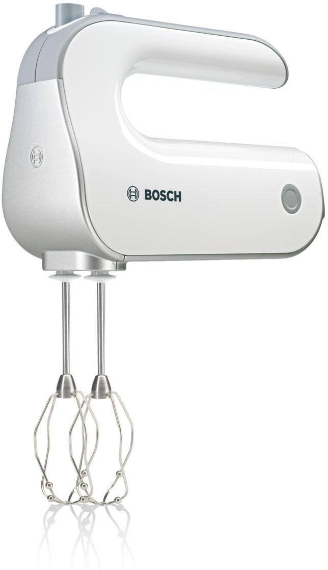 BOSCH Handmixer »Styline MFQ4080«, 500 W, 2 Rührbesen, 2 Edelstahl-Knethaken, Universalzerkleinerer, Pürierstab