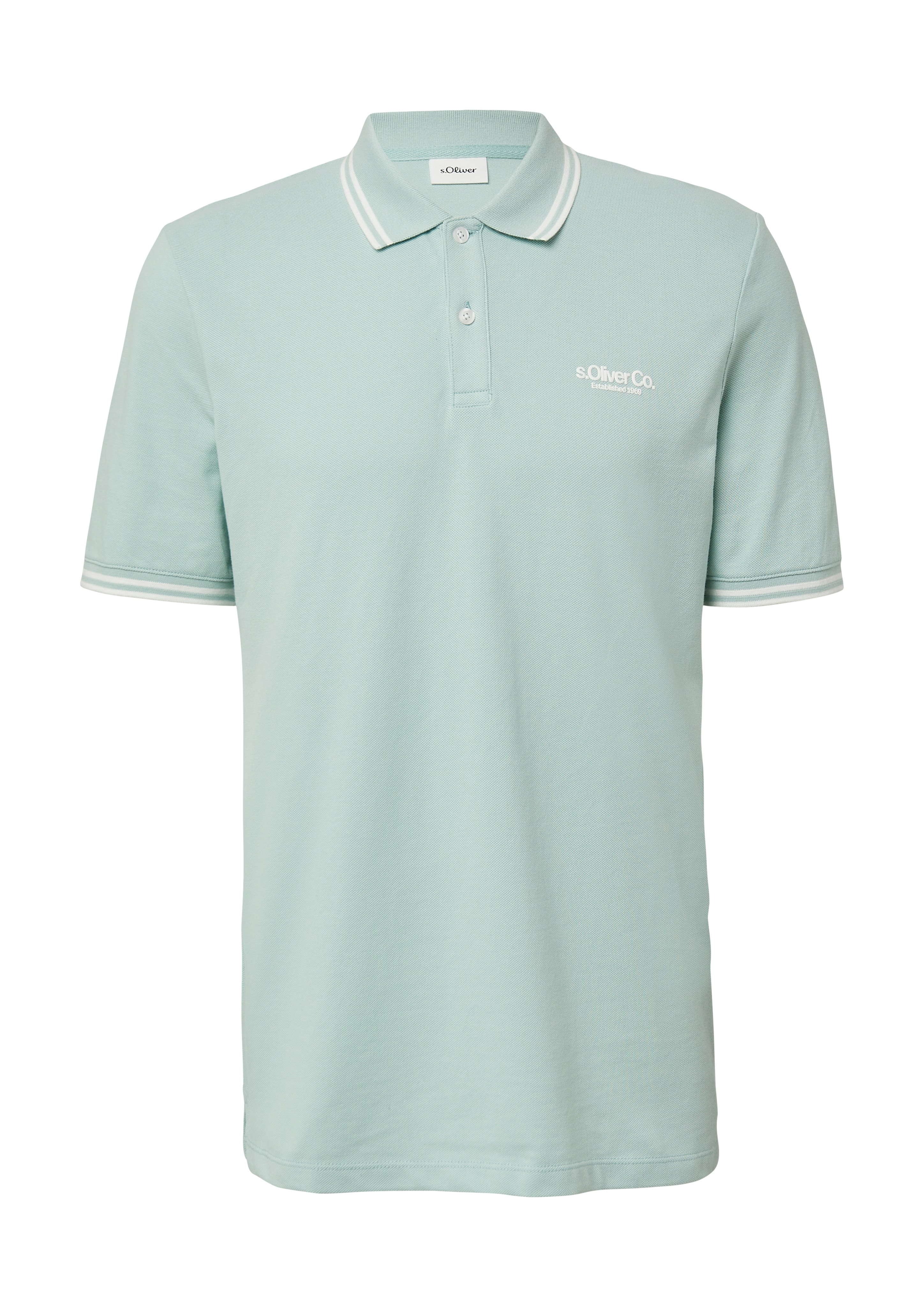 Thumbnail - s.Oliver Poloshirt mit Logo Schriftzug