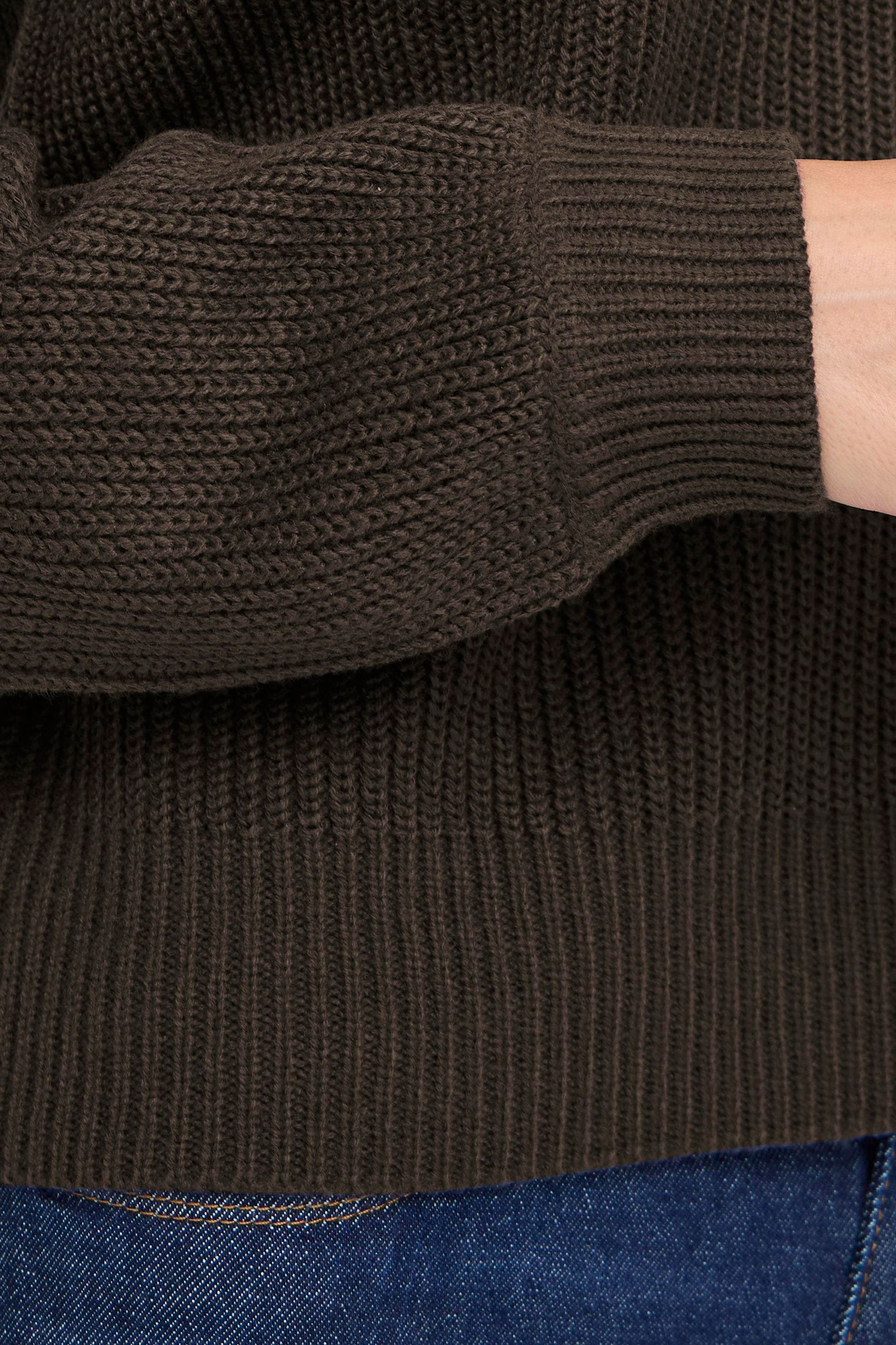 OXMO Strickfleece-Pullover »Strickpullover OXFKIMNI«
