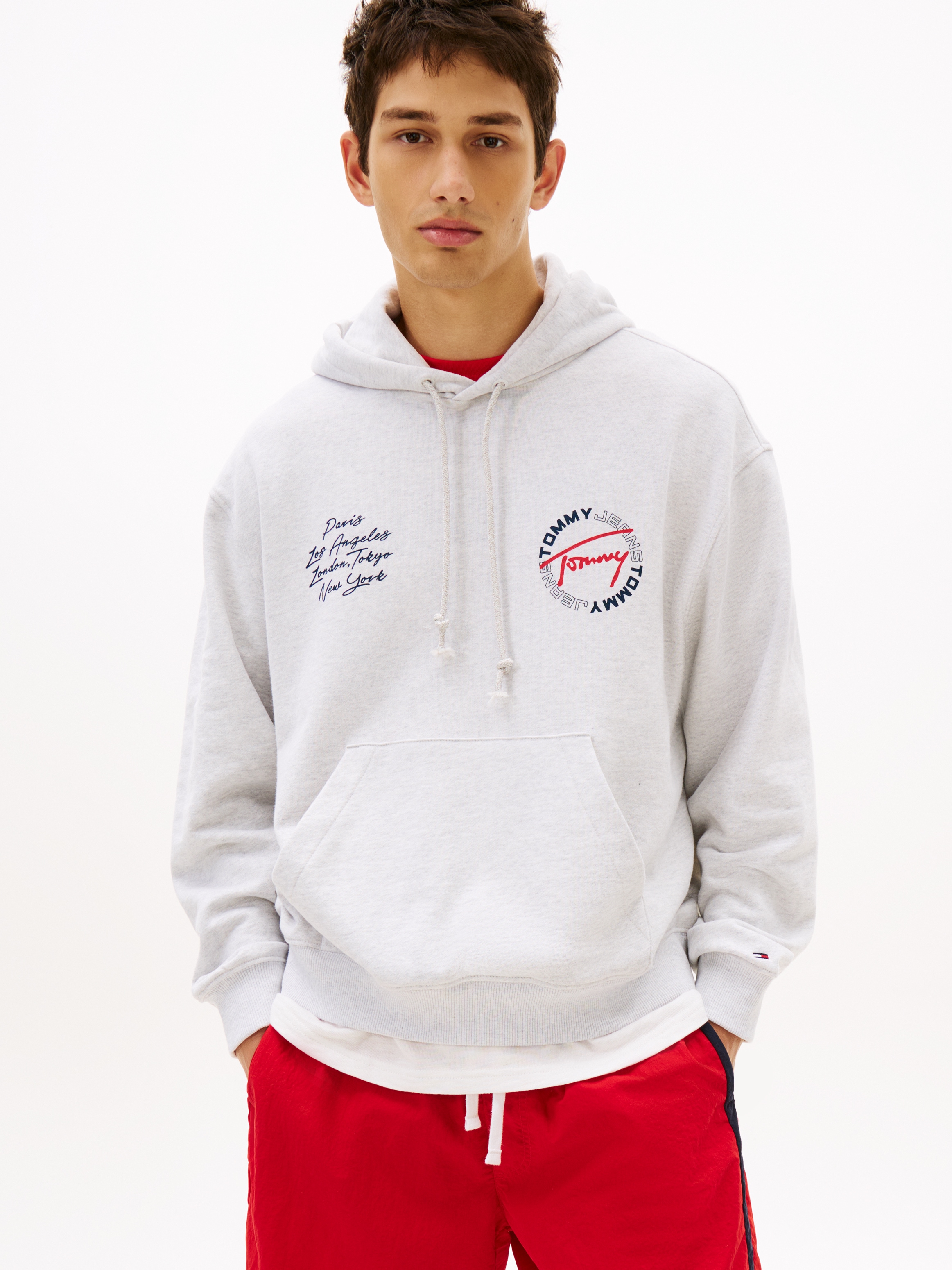 Tommy Jeans Kapuzensweatshirt "TJM RELAXED PLAY", Relaxed fit mit Kapuze günstig online kaufen