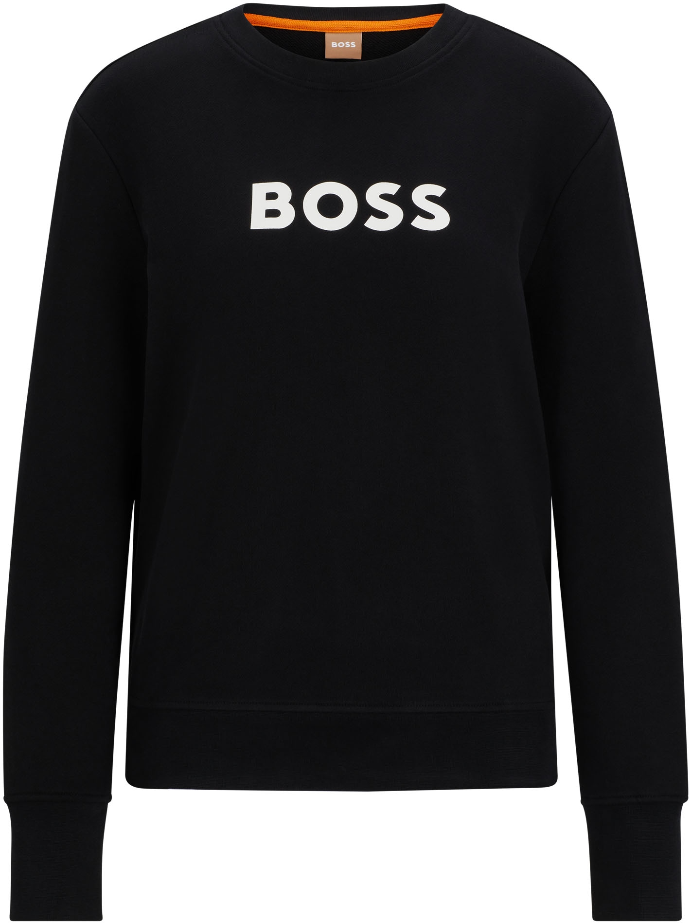 BOSS ORANGE Sweatshirt »Elaboss Premium Damenmode«, mit Rundhalsausschnitt