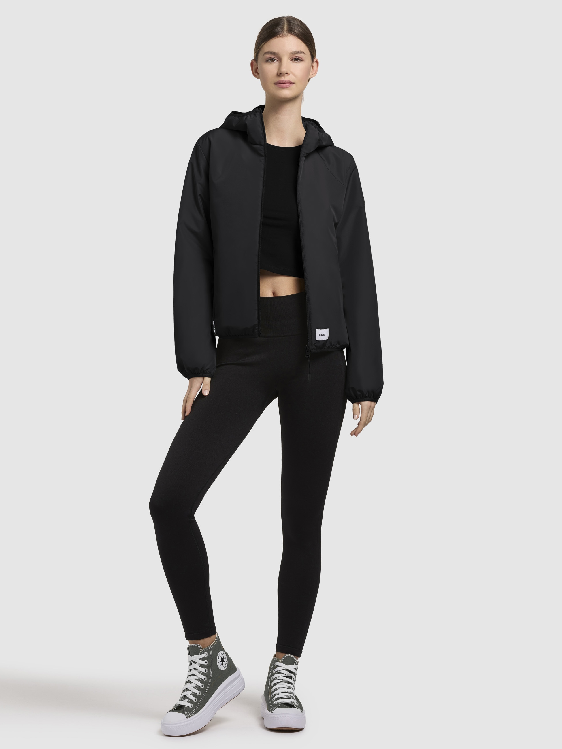 khujo Anorak »SHELLY«, mit Kapuze