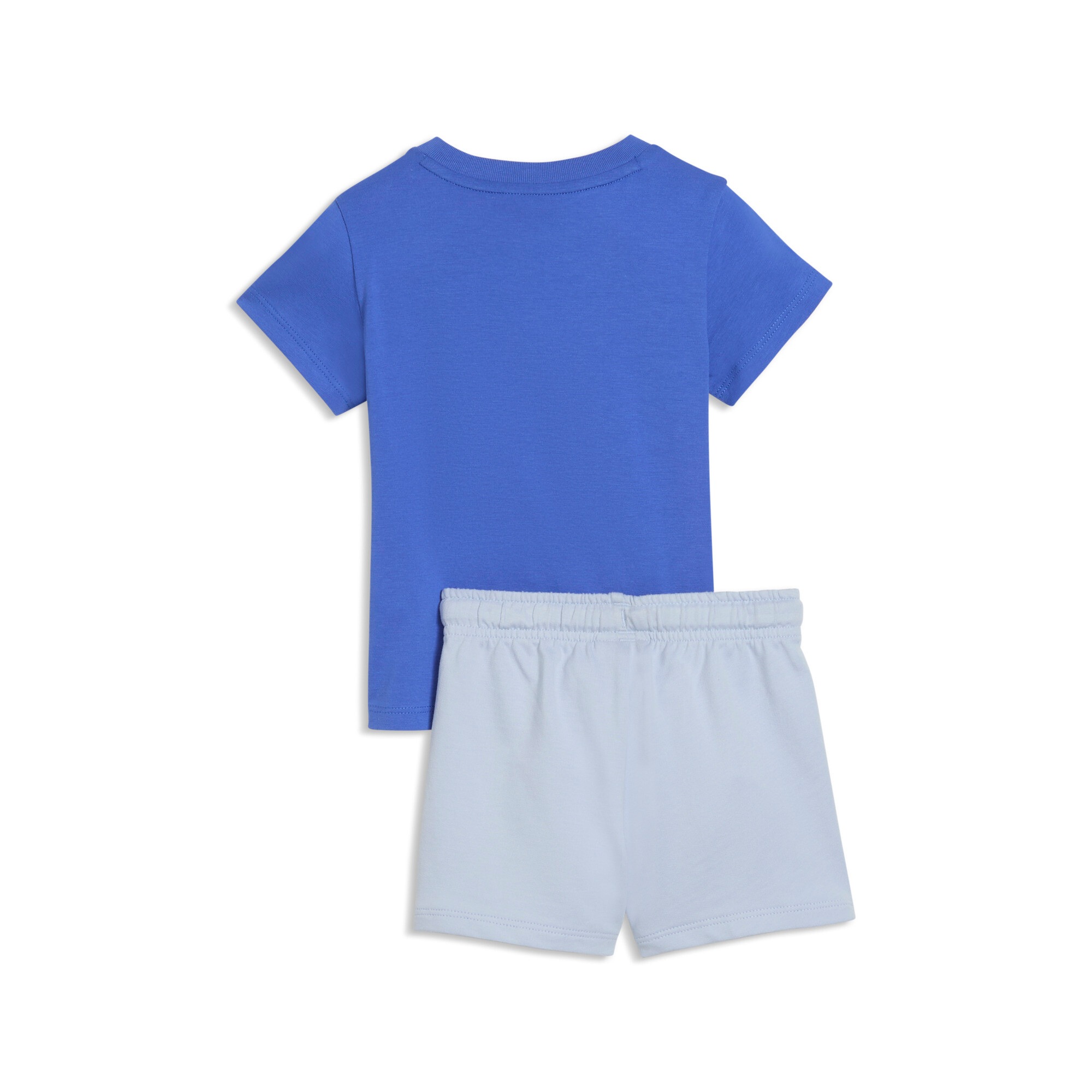 PUMA Trainingsanzug »MINICATS ESS TEE AND SHORTS SET INF« 2 tlg. zweiteiliges Set, für Kinder, mit Rundhalsausschnitt, Regular Fit