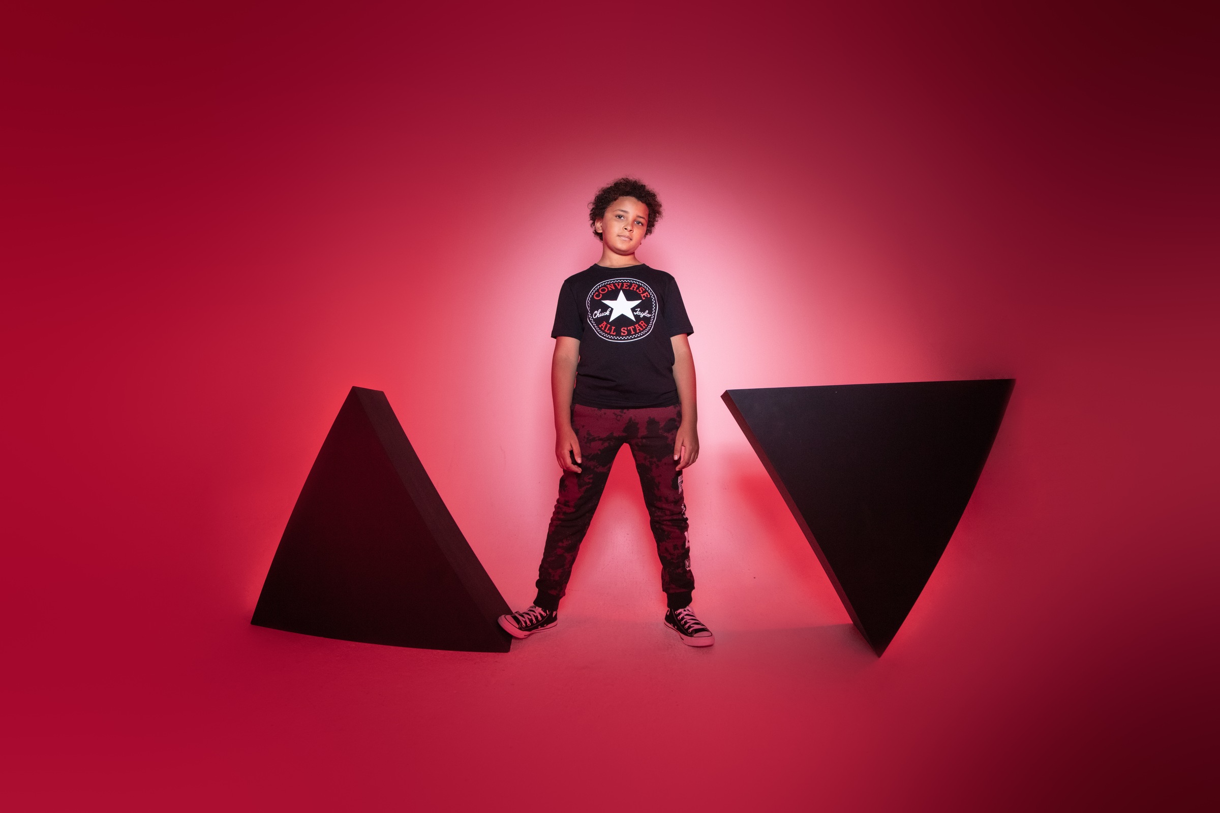 Converse T-Shirt »CNVBN CHUCK PATCH TEE« für Kinder, mit kurzen Ärmeln, aus Baumwolle, in normaler Passform