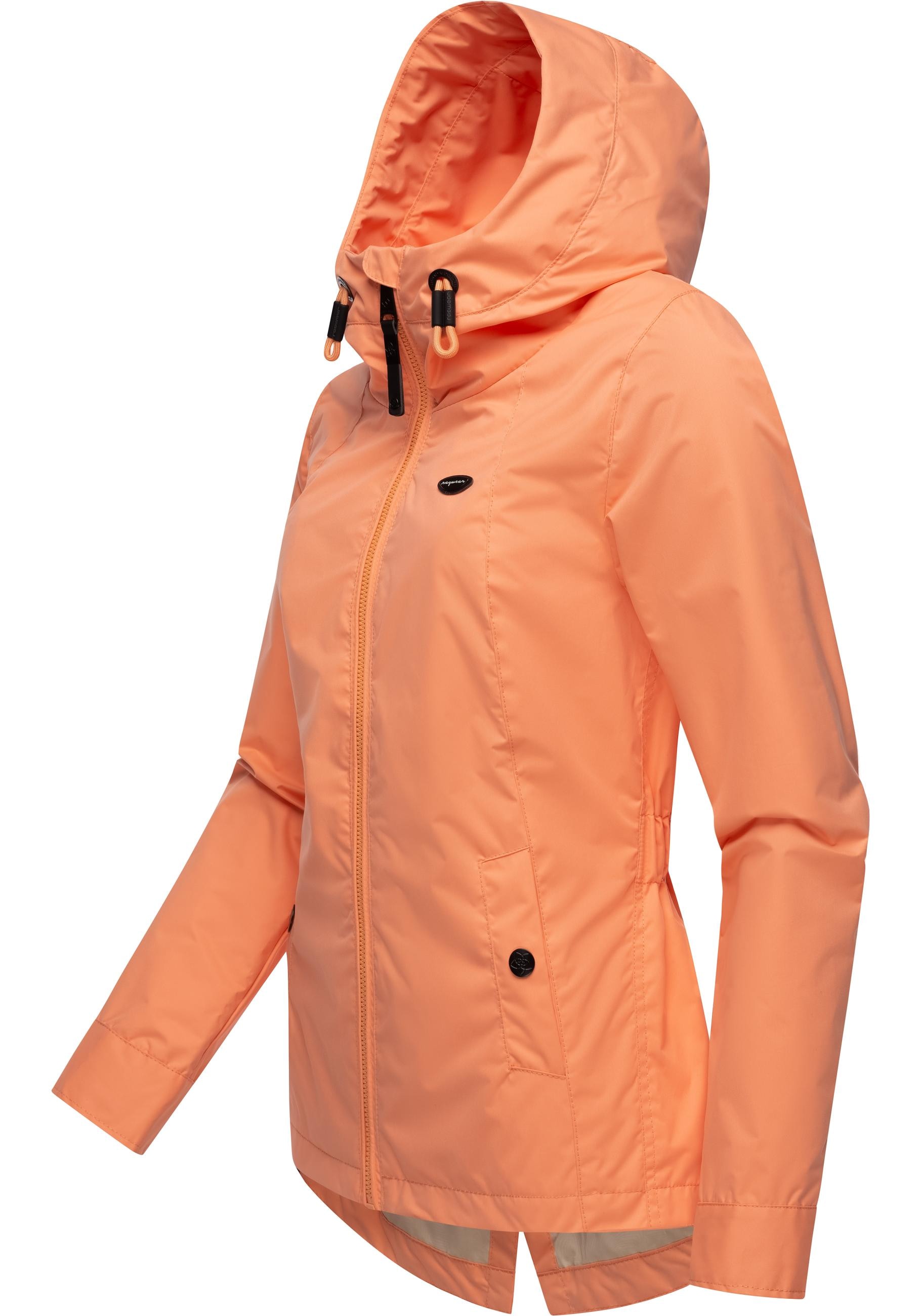 Ragwear Outdoorjacke »Monade Übergang«, mit Kapuze, stylische Übergangsjacke mit großer Kapuze
