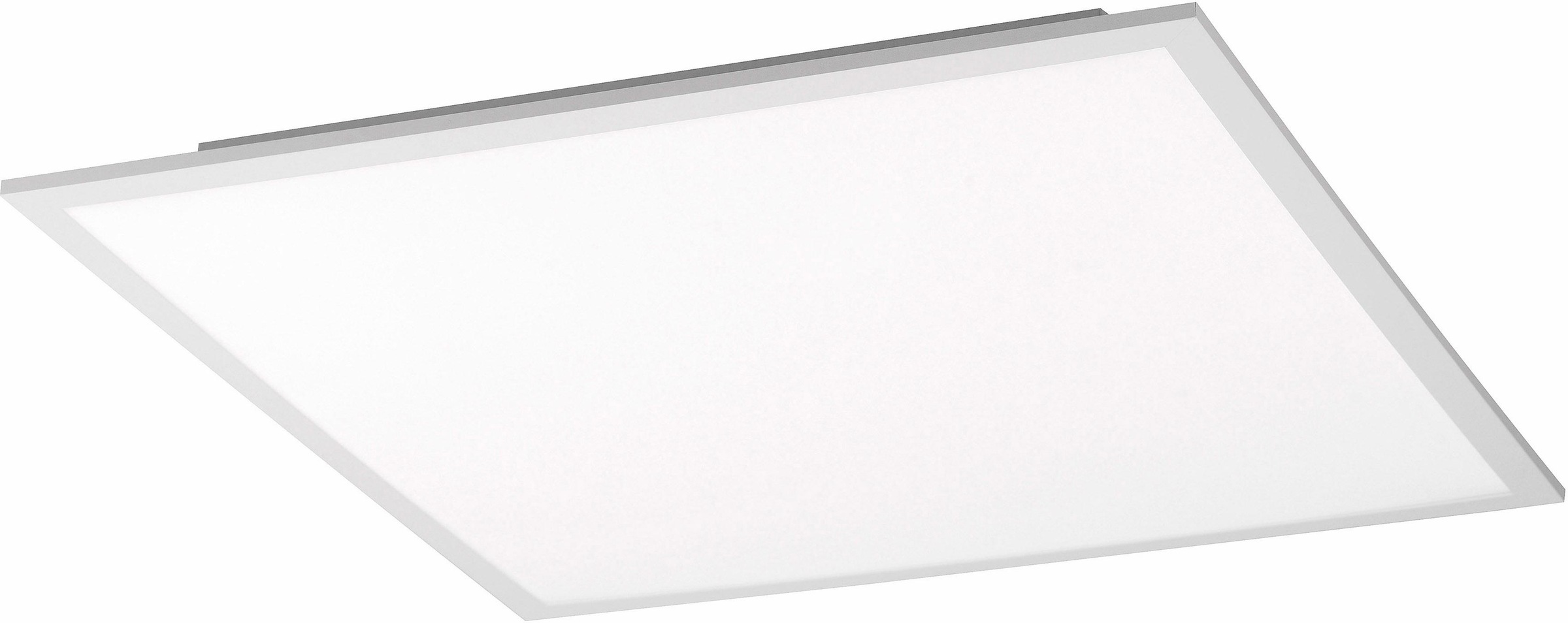 Leuchten Direkt Deckenleuchte FLAT, LED-Board, Warmweiß-Neutralweiß, CCT - Farbtemperaturregelung (verstellbar von 2700-5000K)