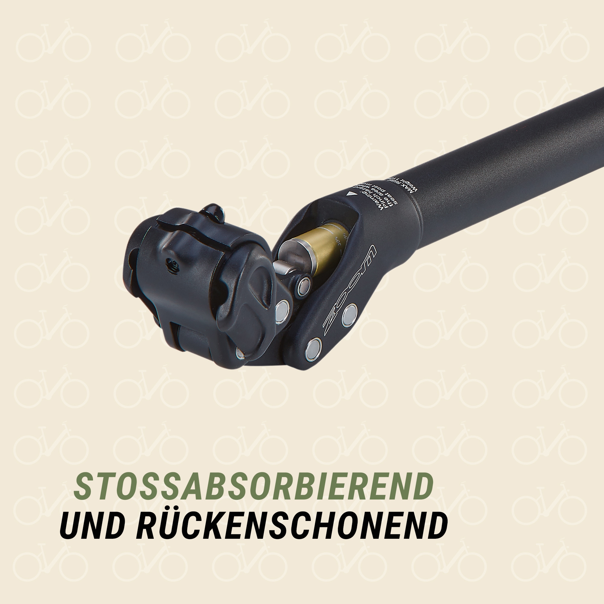 Prophete Sattelstütze »Parallelogramm Federsattelstütze«