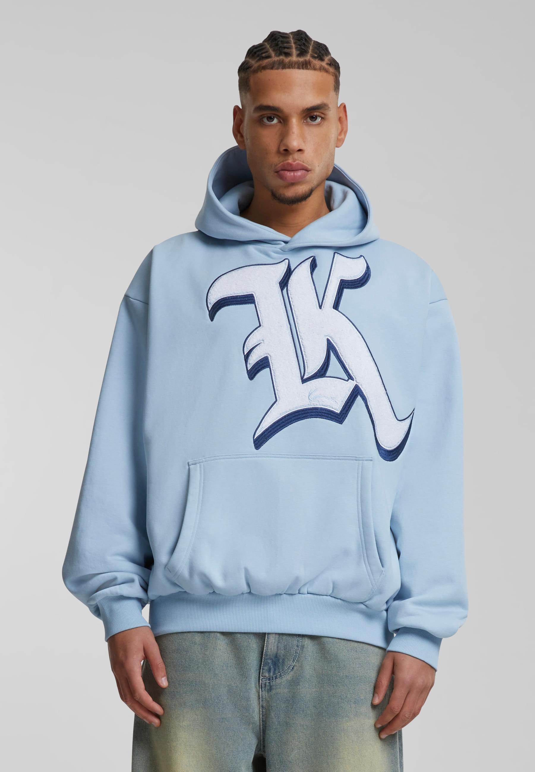 Karl Kani Kapuzensweatshirt »Karl Kani Herren KM242-041-1 Small Signature OS Hoodie«, (1 tlg.)