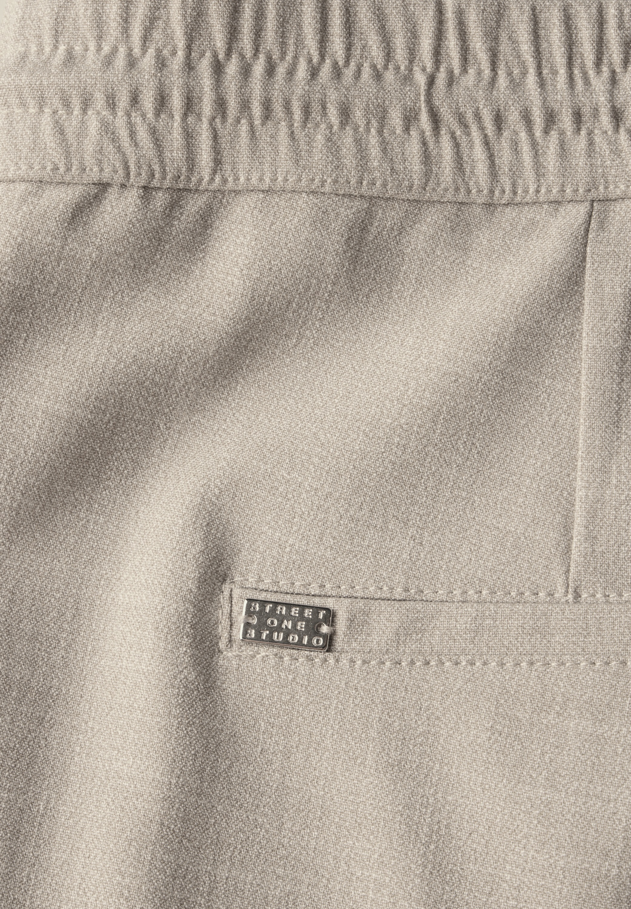 STREET ONE STUDIO Jogger Pants, Elastikbund mit Tunnelzug