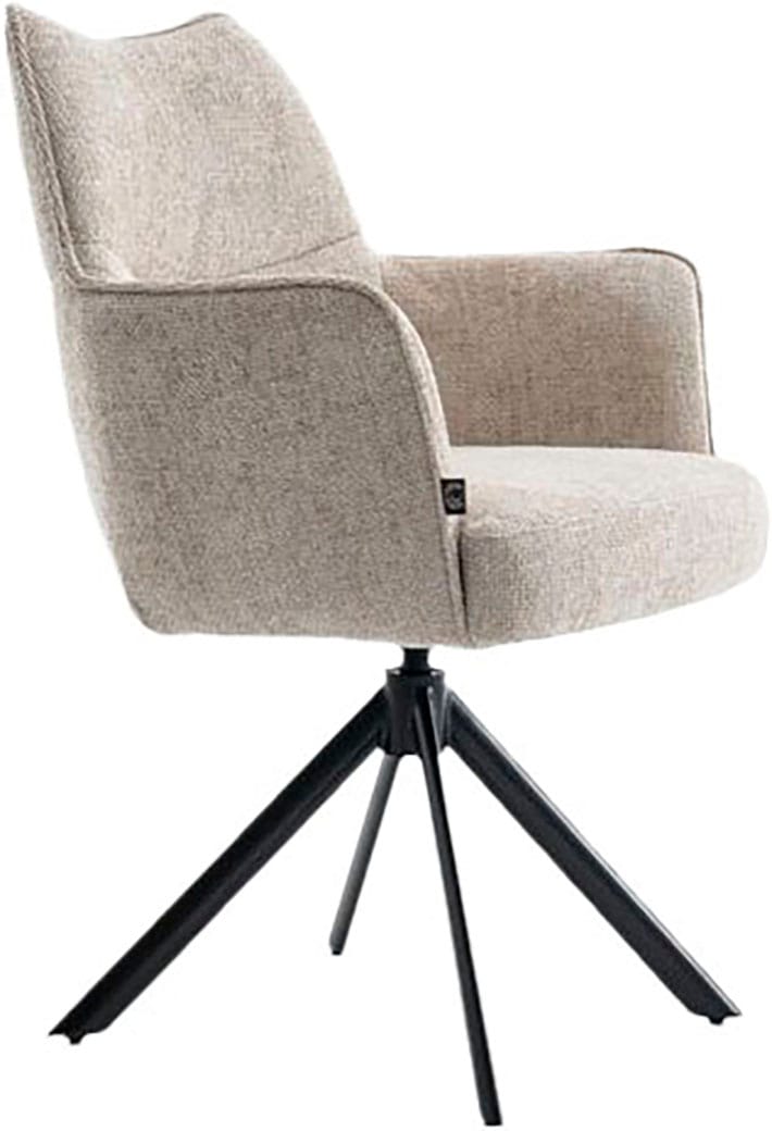 Home affaire Drehstuhl "Cresta", 1 St., Boucle, tolle Optik günstig online kaufen