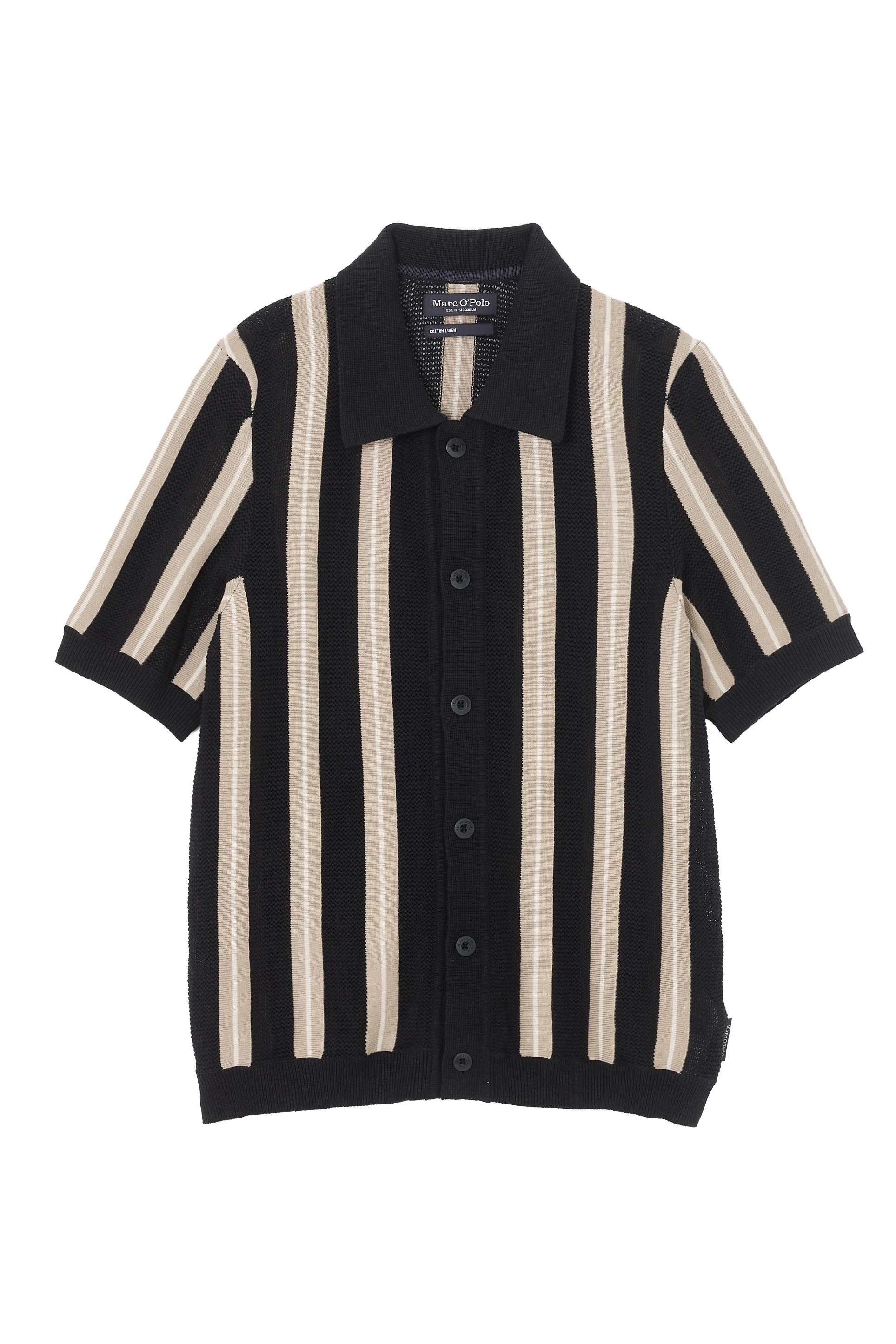 Marc O'Polo Cardigan »aus Bio-Baumwoll-Leinen-Mix«